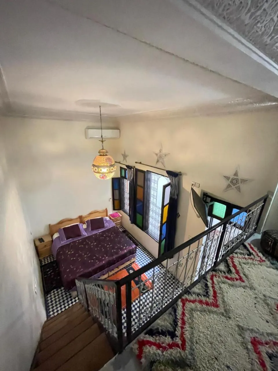 Bedroom, Bed in Dar Atlantic