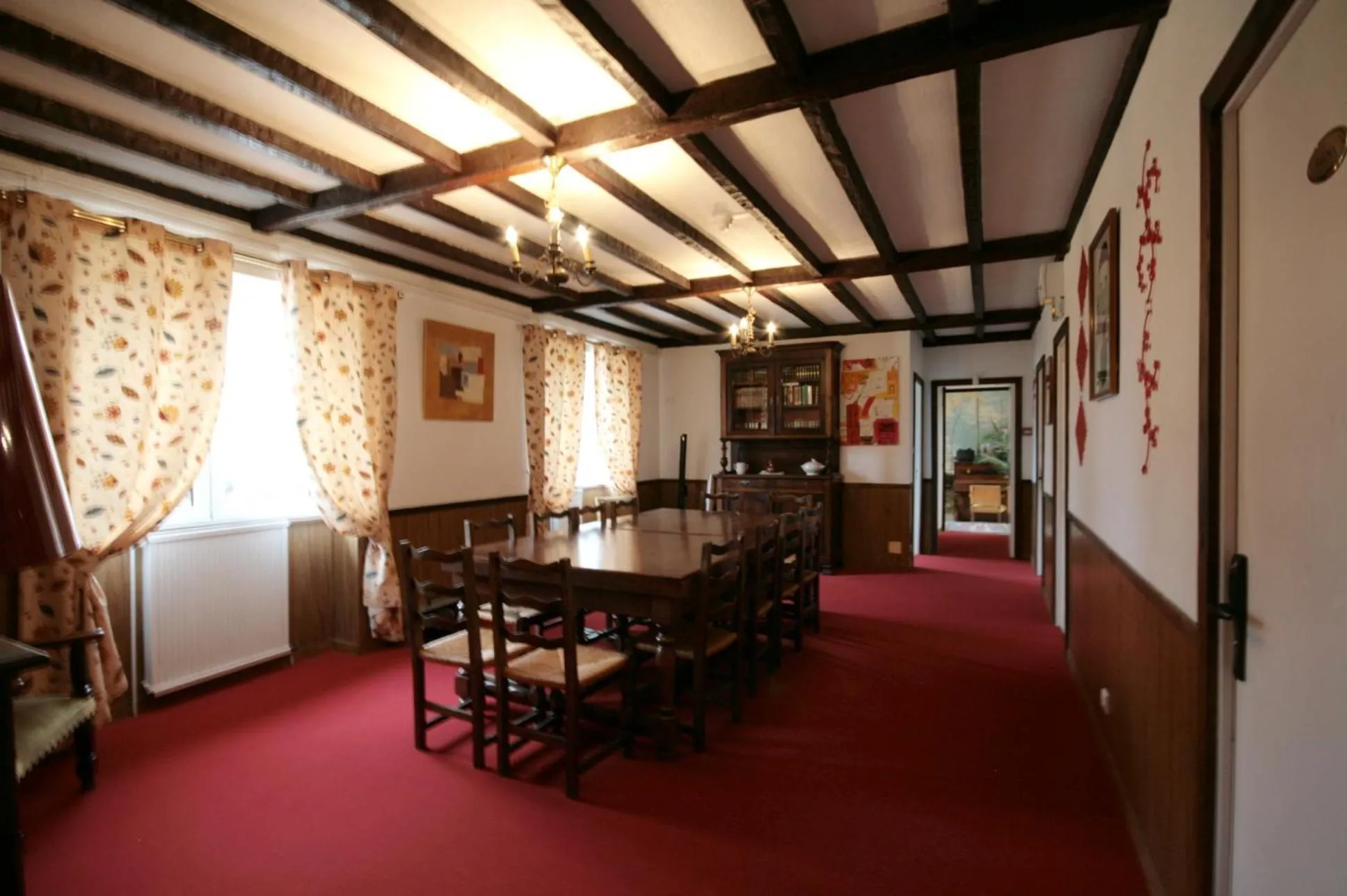 Area and facilities in Logis Auberge La Diege