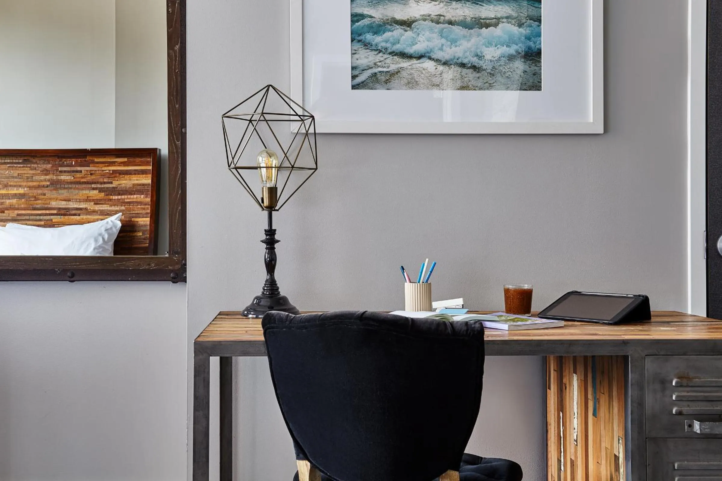 Seating area in The Collective Paper Factory