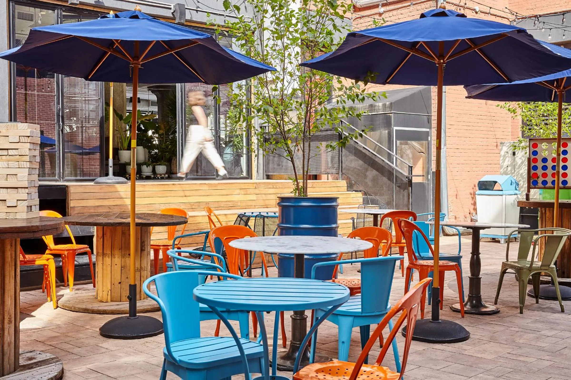 Patio, Restaurant/Places to Eat in The Collective Paper Factory