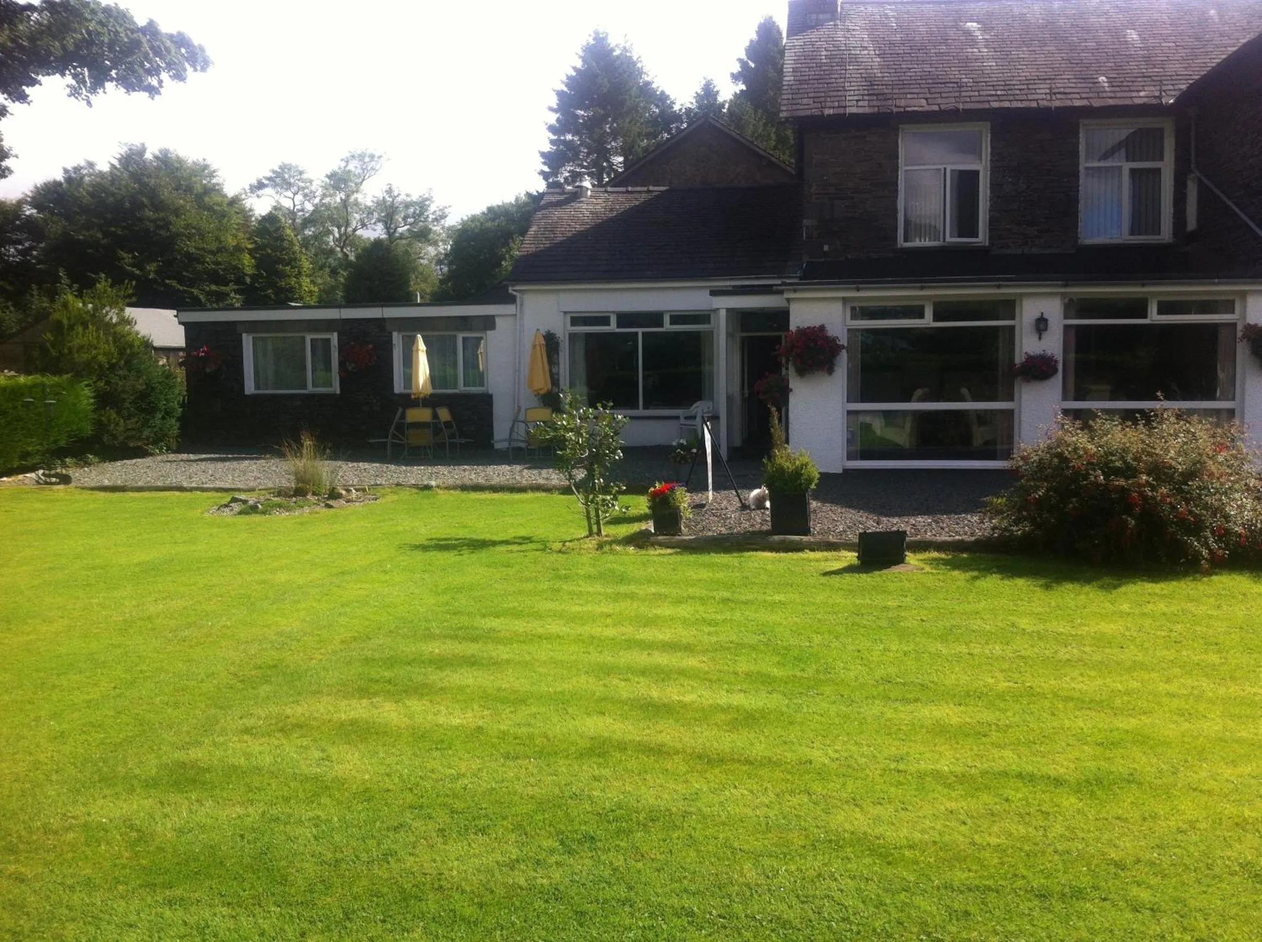 Garden in Bluebird Lodge
