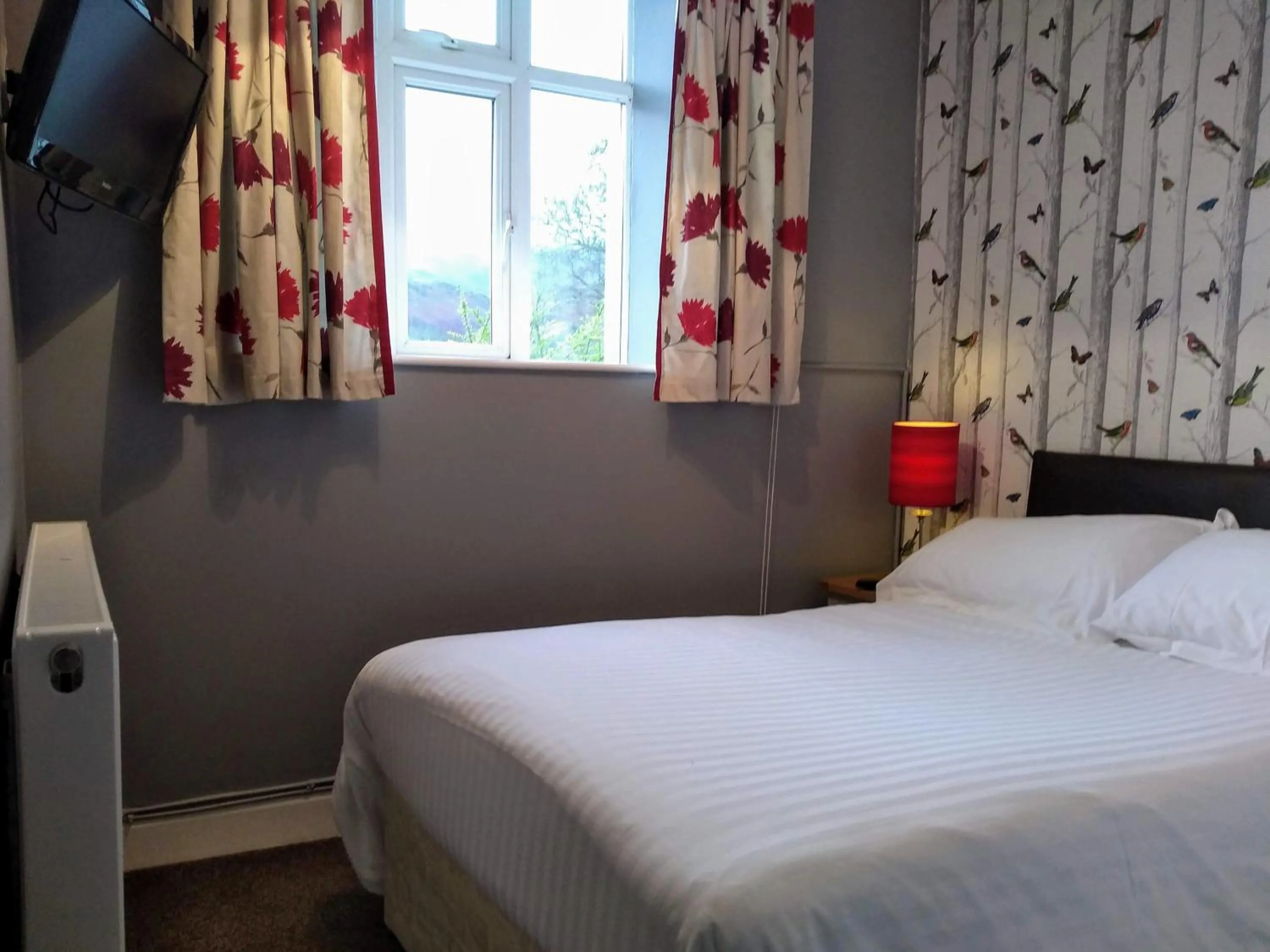 Bed in Bluebird Lodge