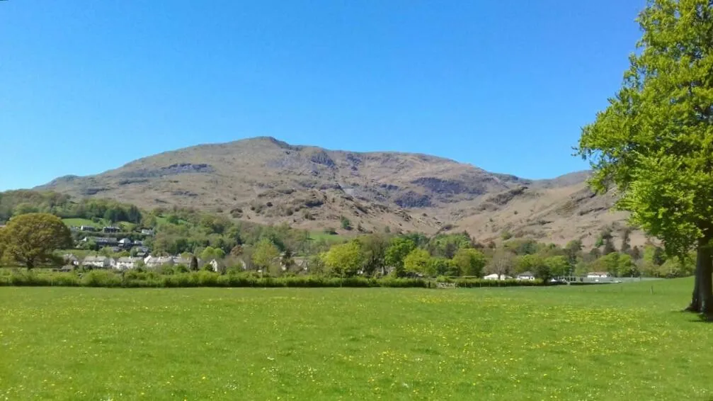 Mountain view in Bluebird Lodge