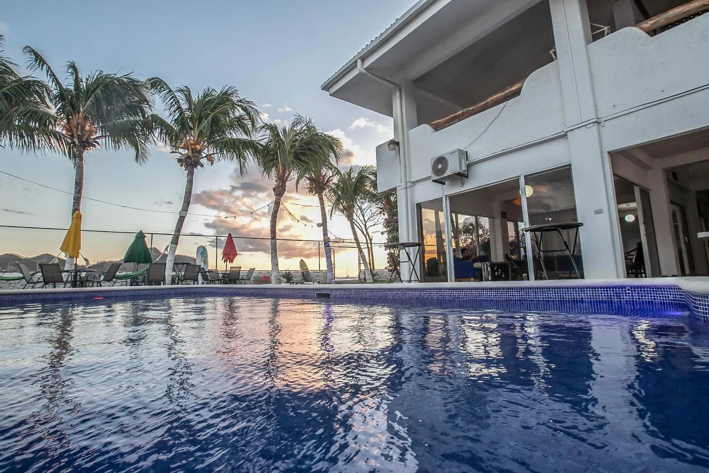 Swimming pool in Hotel Mozonte San Juan del Sur
