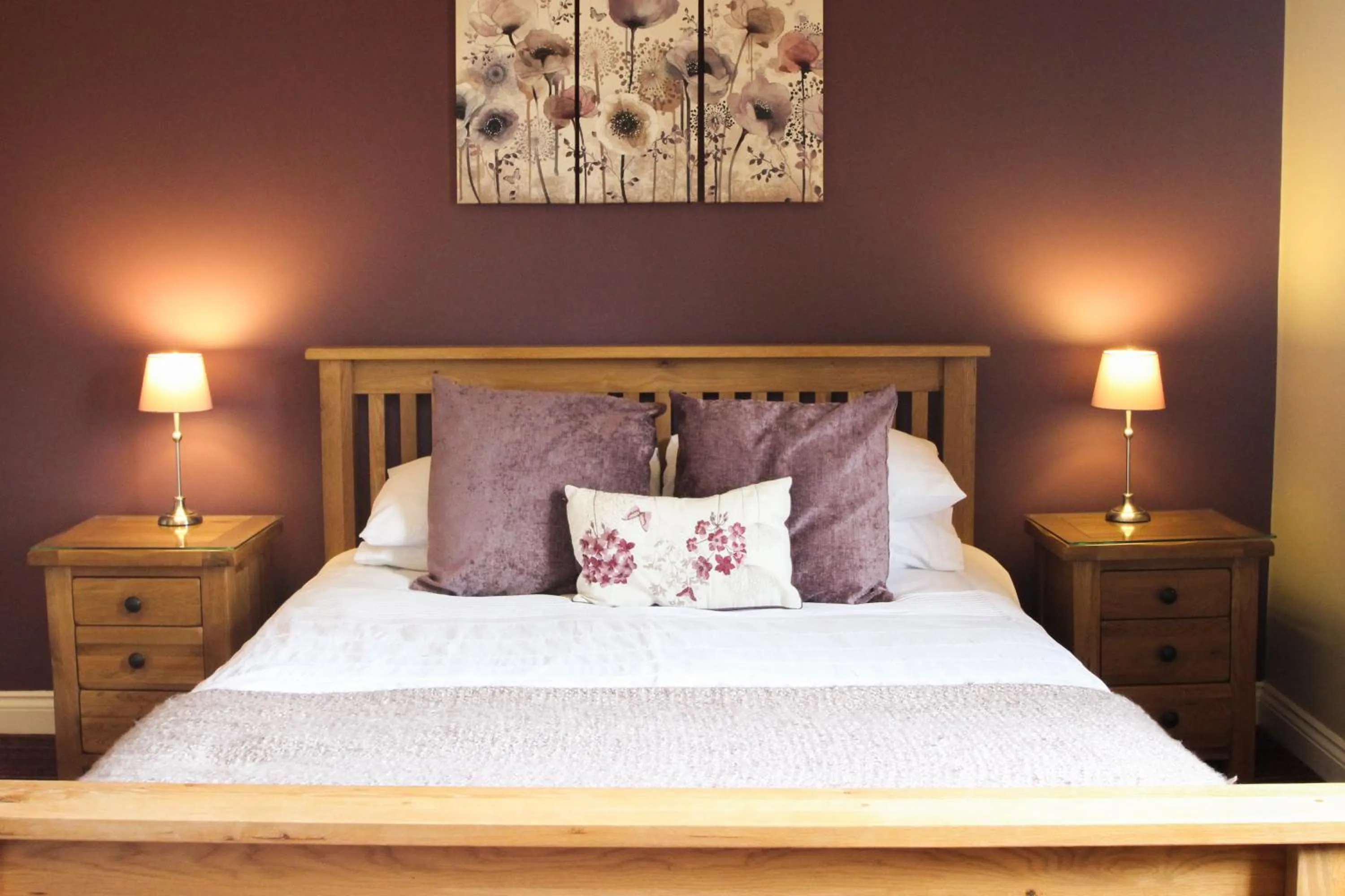 Bed in The Badger Inn