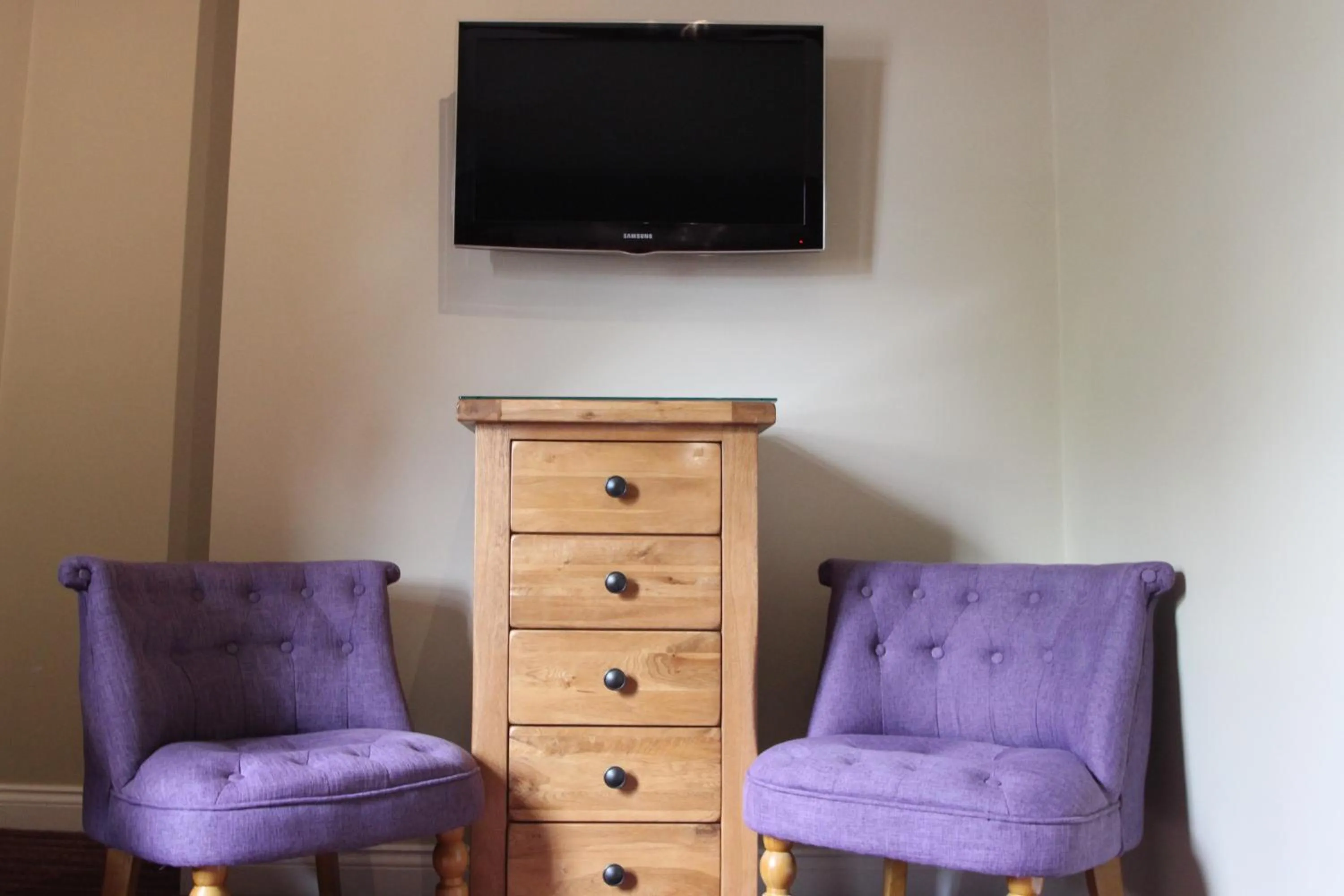 Seating area in The Badger Inn