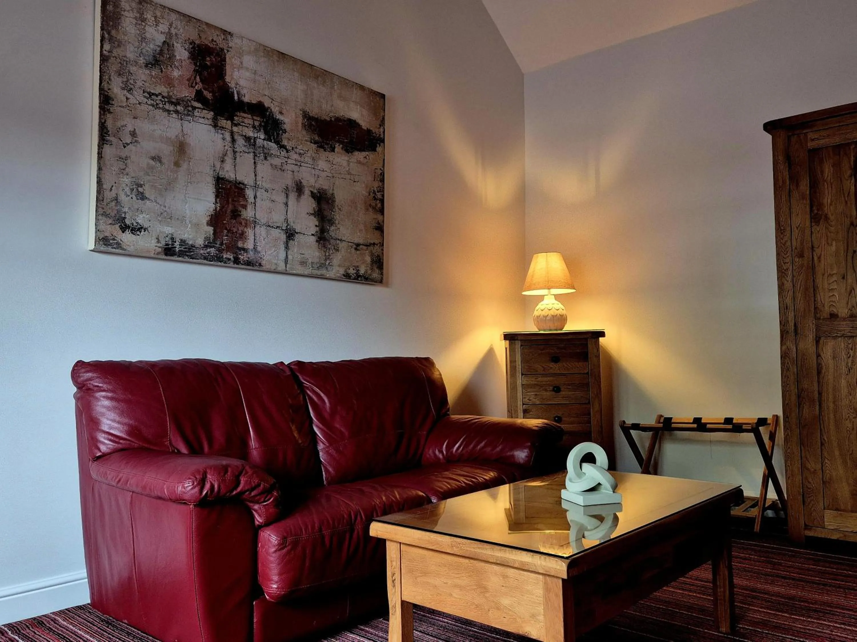 Living room in The Badger Inn