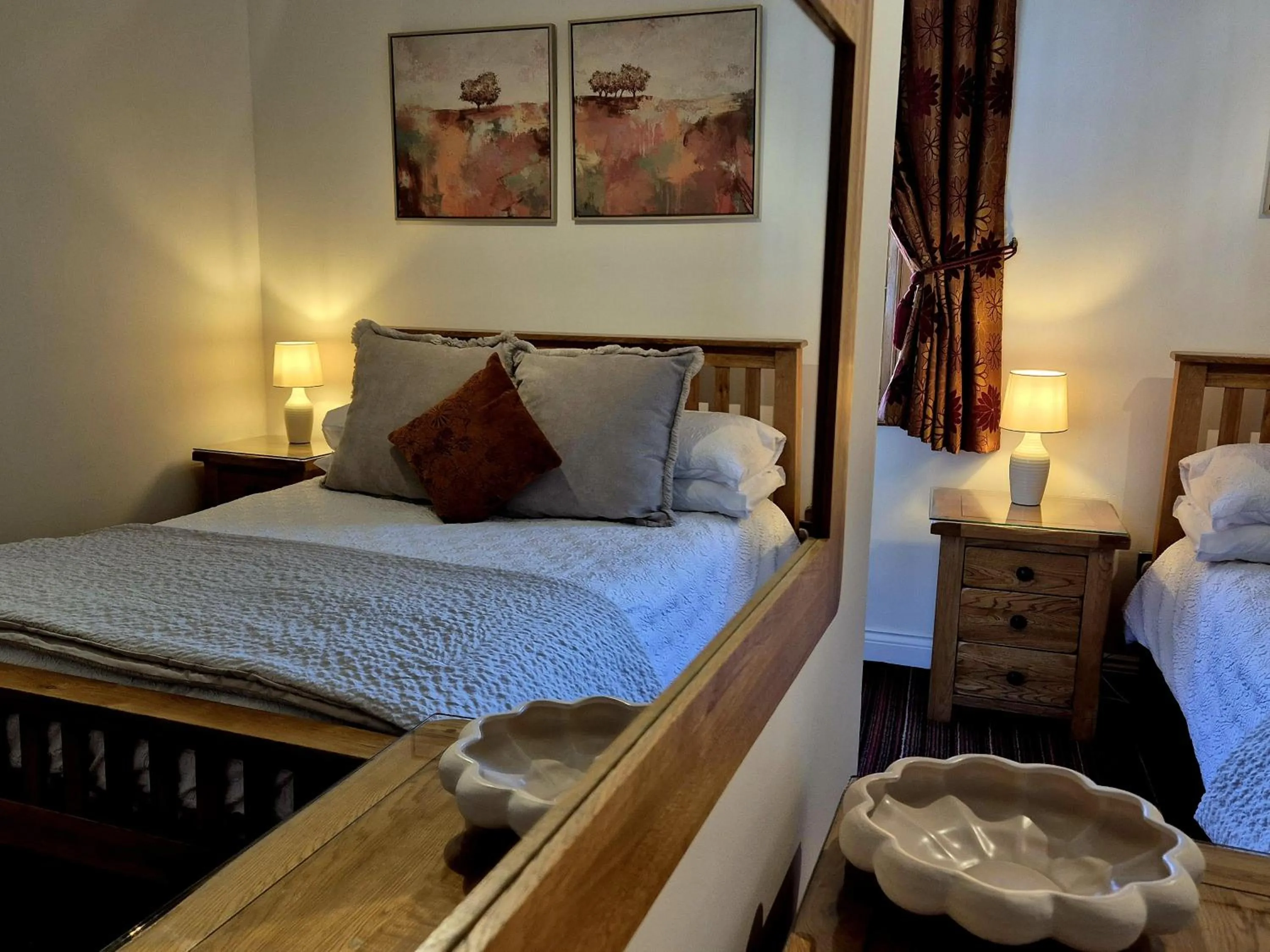 Bed in The Badger Inn