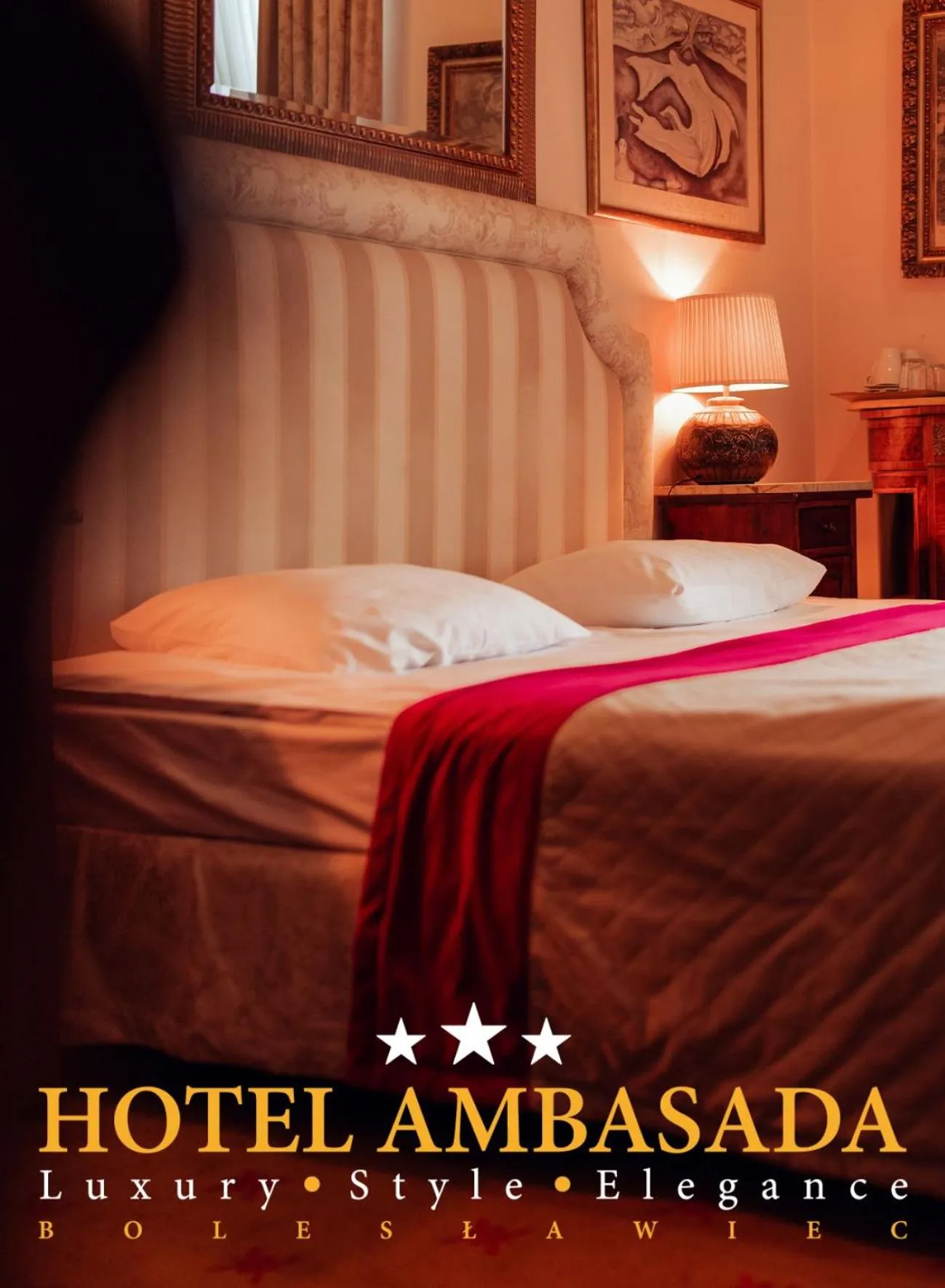 Other, Bed in Hotel Ambasada Bolesławiec