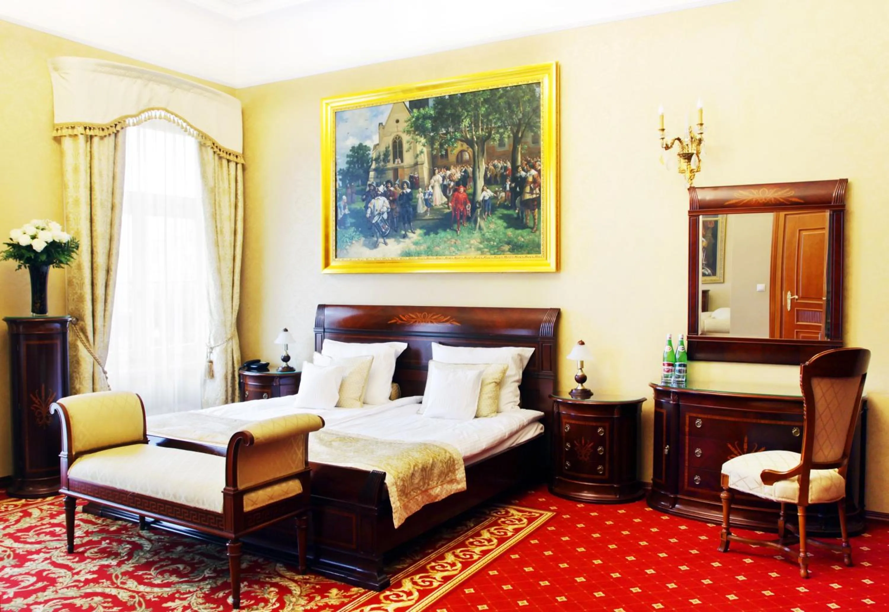 Bed in Pałac Żelechów Spa & Wellness