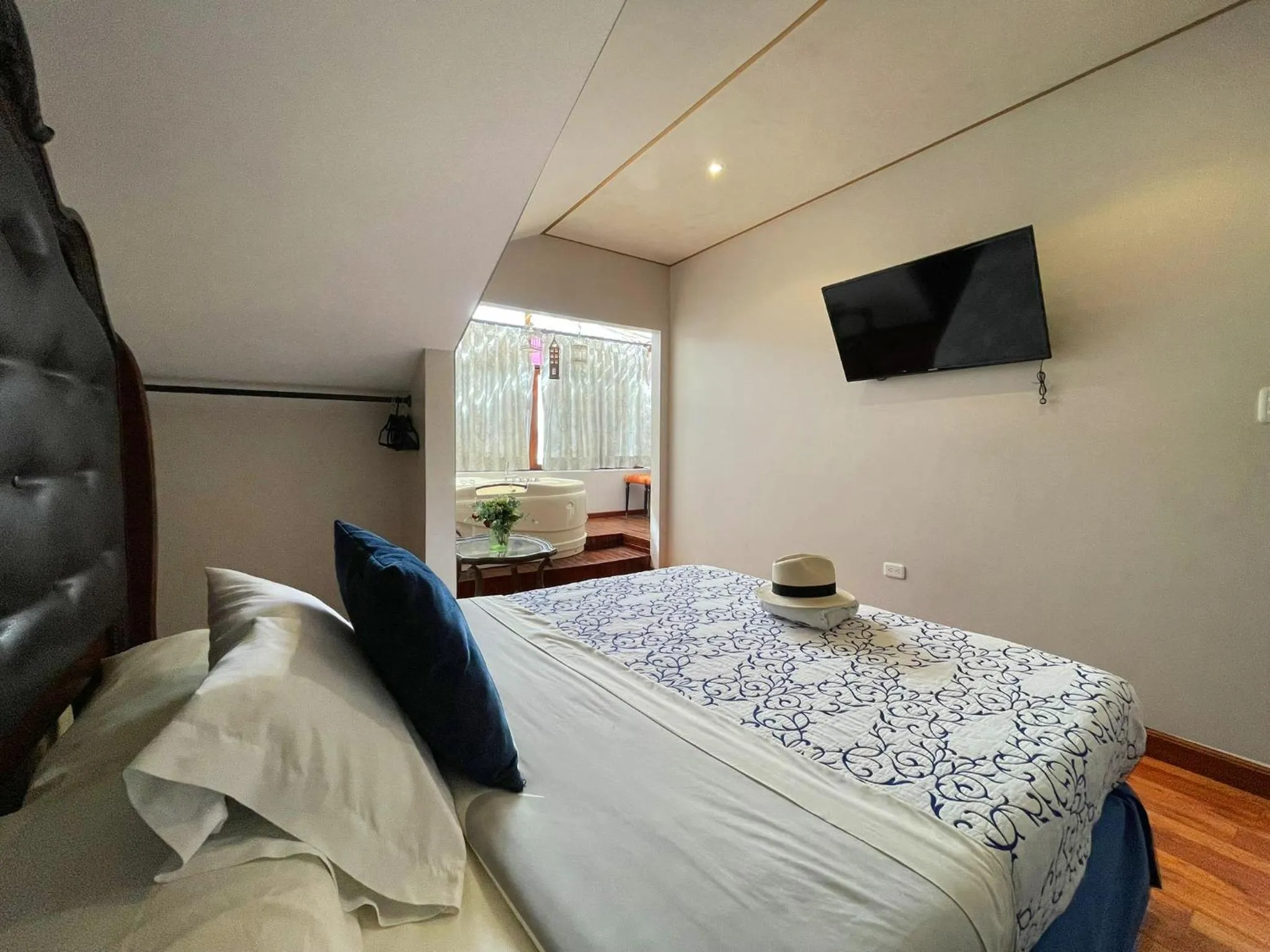 Photo of the whole room, Bed in Hotel Azul de la Plaza by Chat Noir