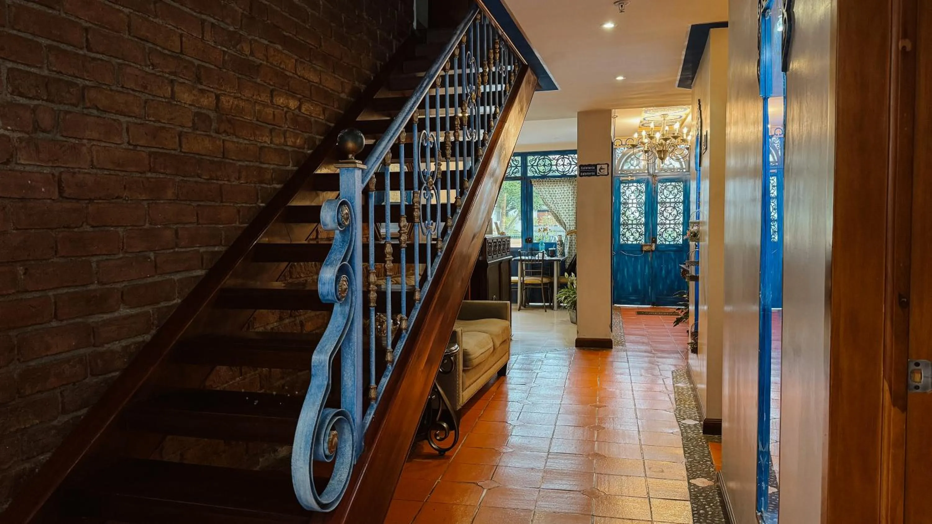 Property building in Hotel Azul de la Plaza by Chat Noir