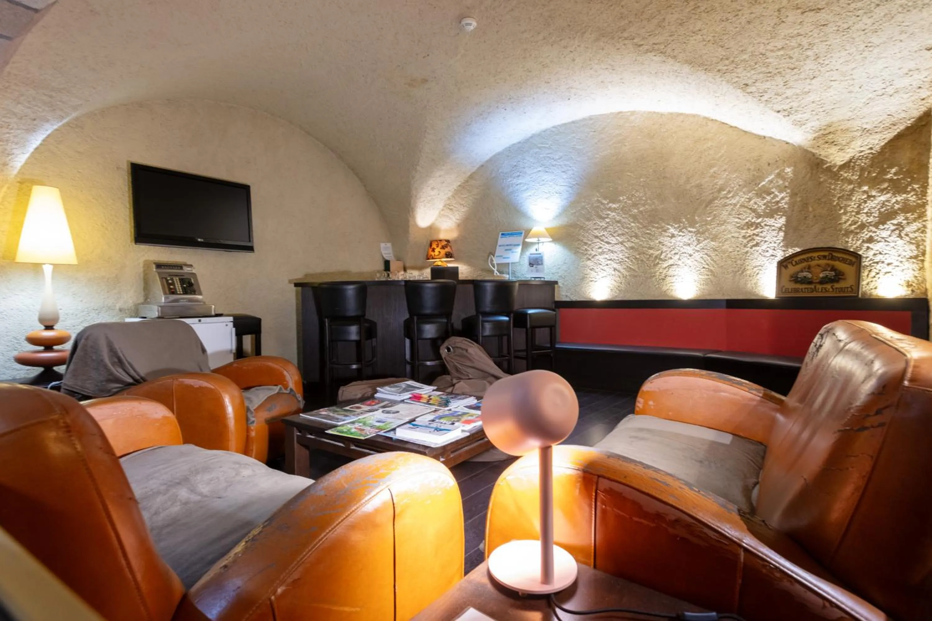 Living room in Hotel du Clocher