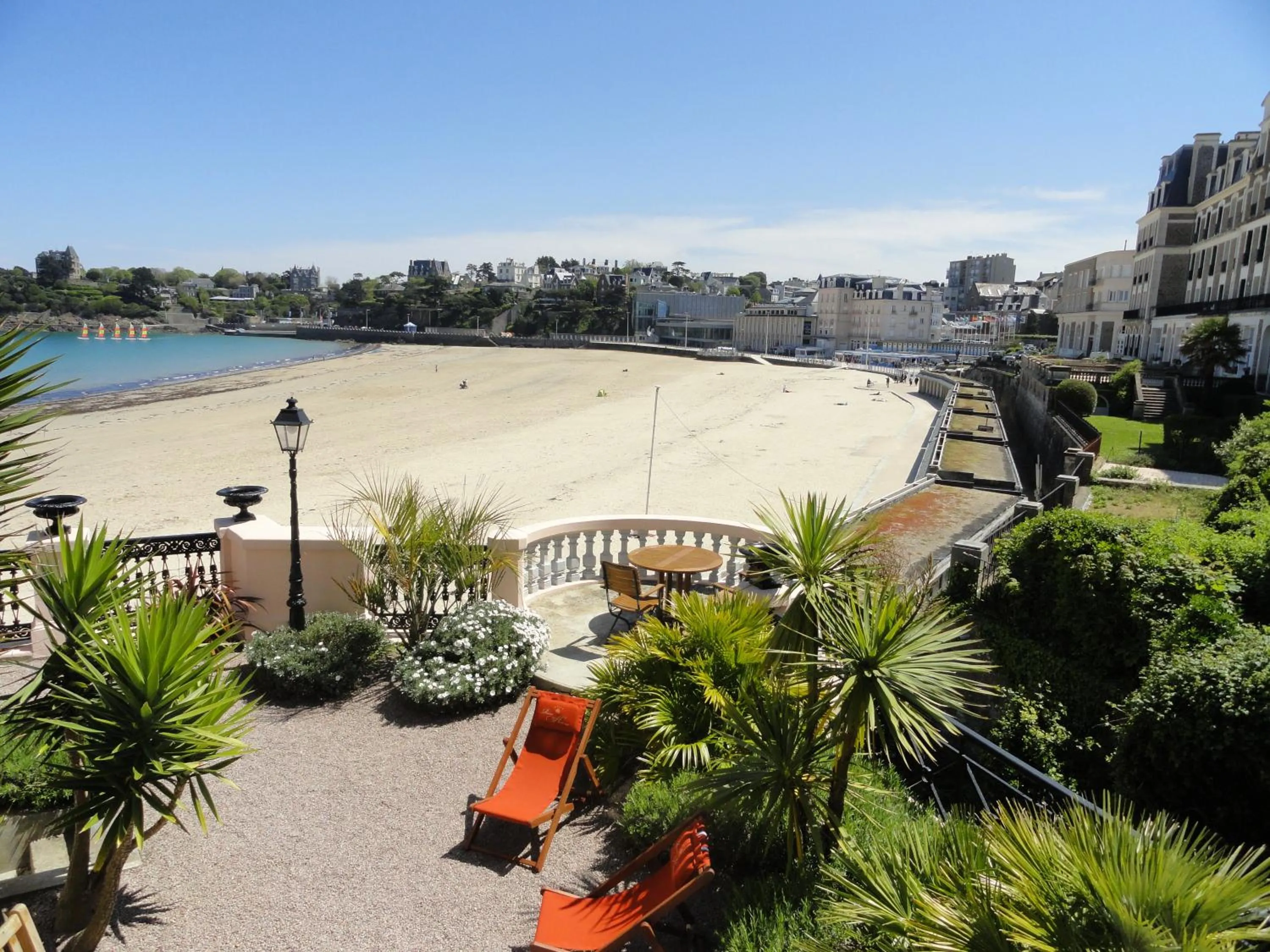 Balcony/Terrace in Hotel Villa Reine Hortense