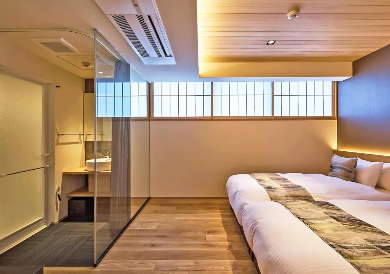 Photo of the whole room, Bed in Stay SAKURA Kyoto Gion Miyagawacho