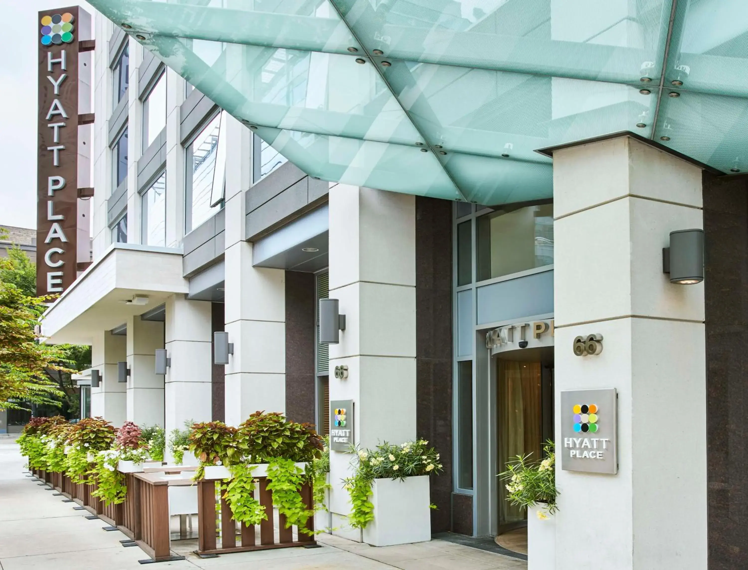 Property building in Hyatt Place Chicago River North Property building in Hyatt Place Chicago River North