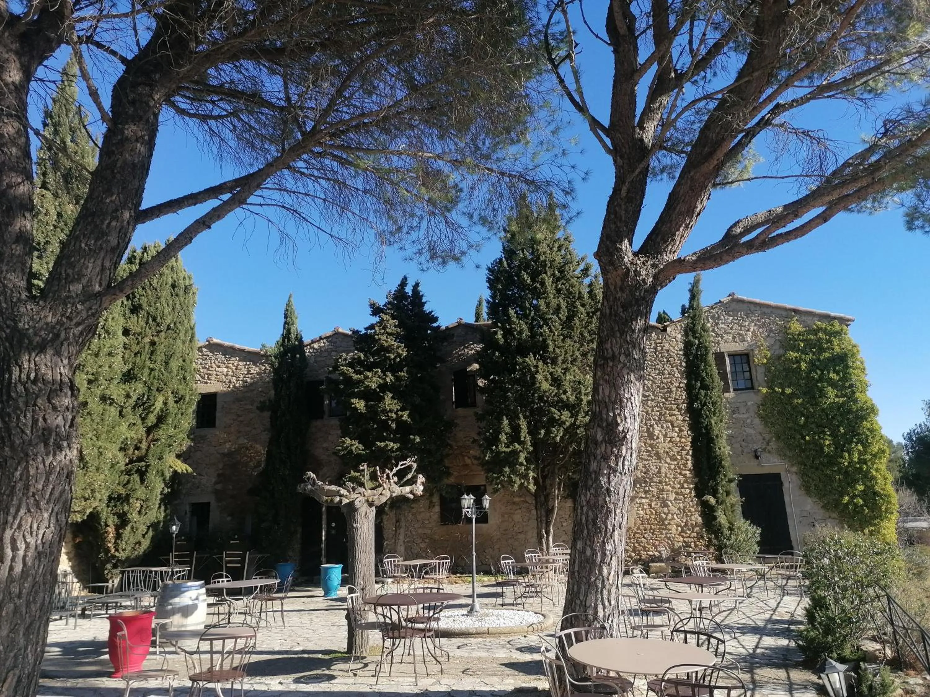 Facade/entrance in Garrigae Abbaye de Sainte Croix