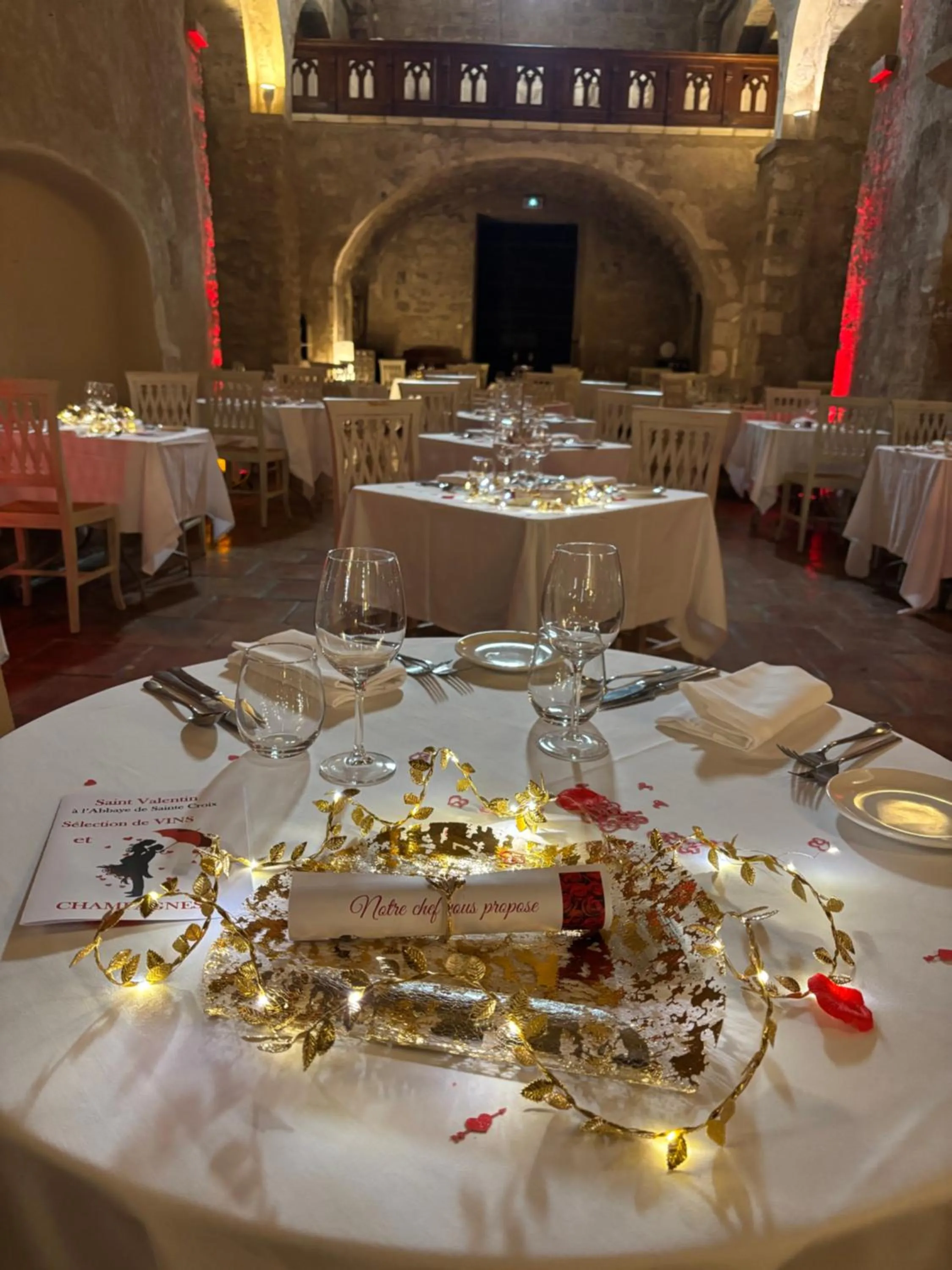 Food in Garrigae Abbaye de Sainte Croix