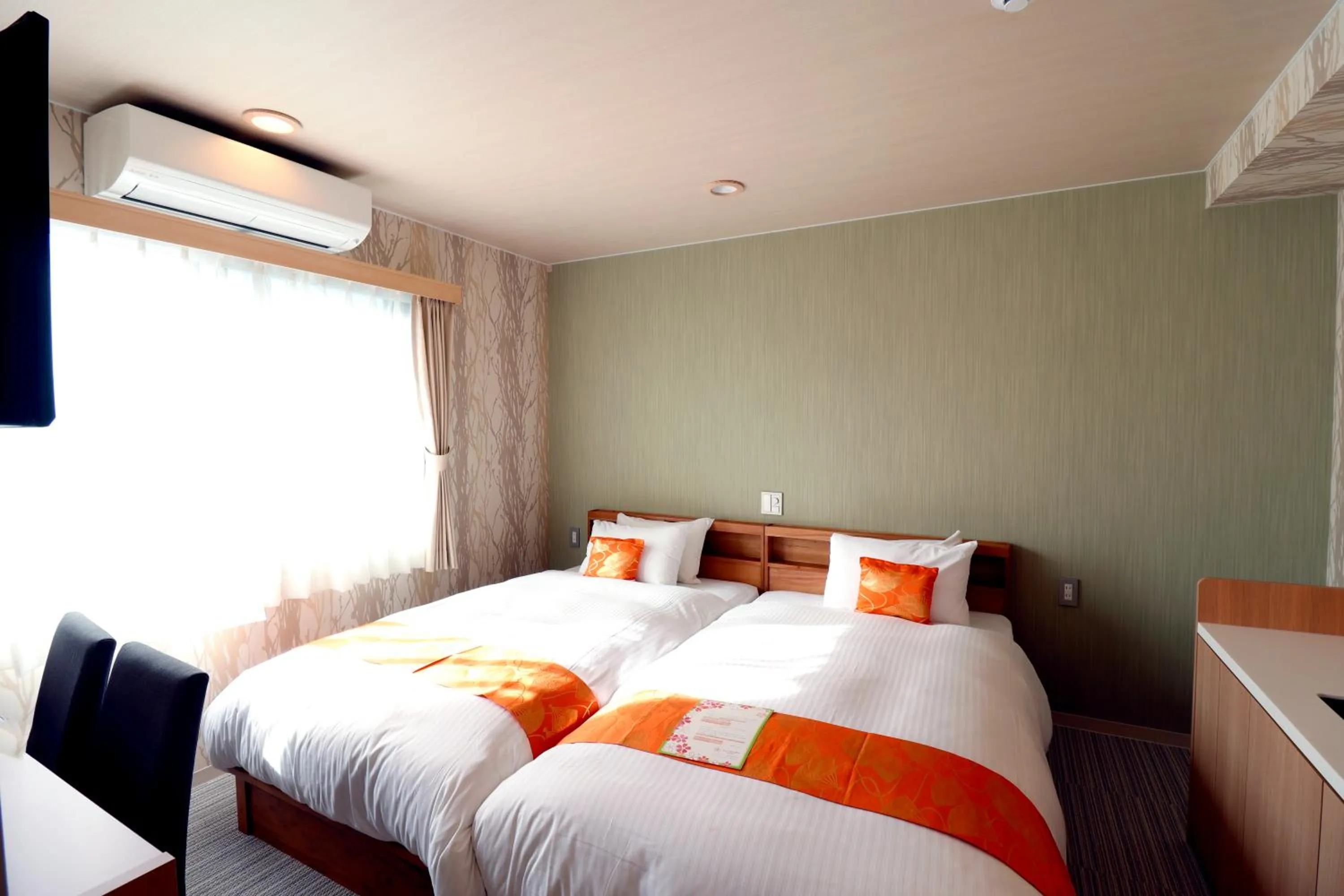 Bed in Stay SAKURA Kyoto Kiyomizu Ougi