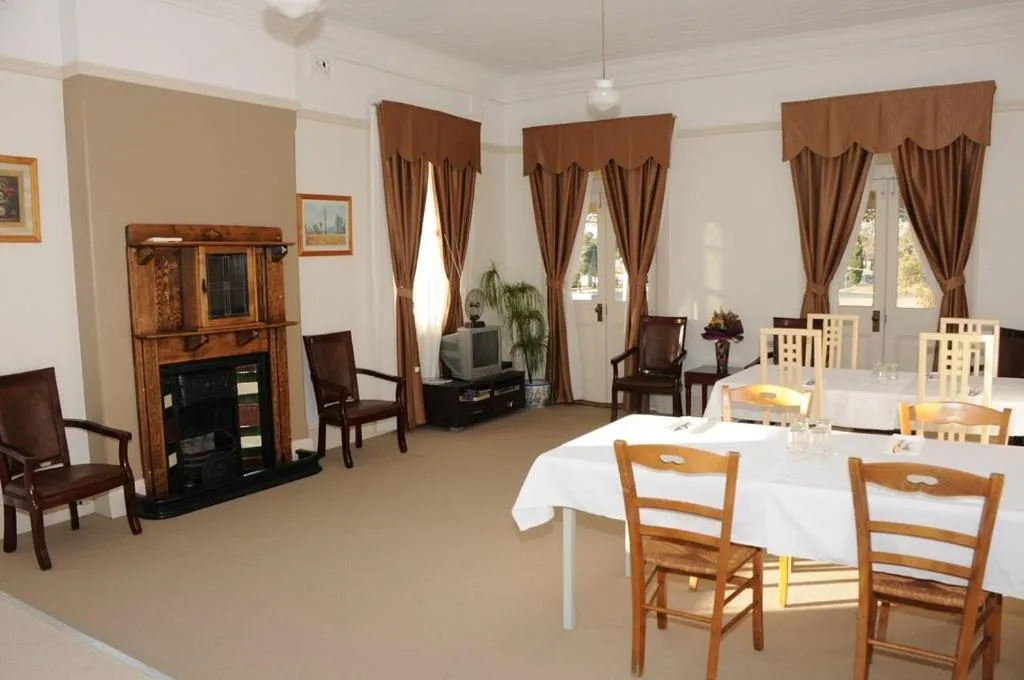 Dining area in Railway Bistro - Kandos