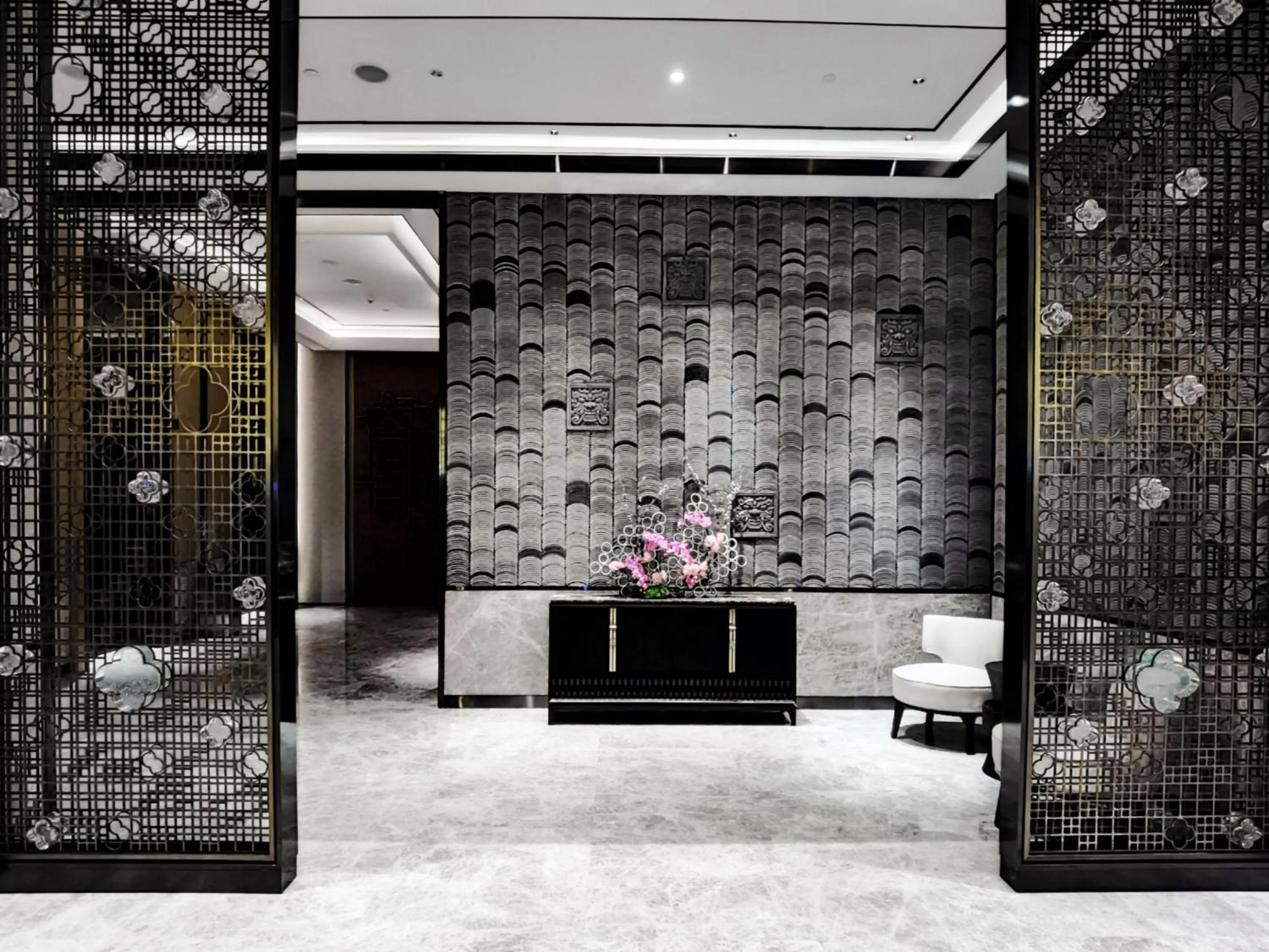 Lobby or reception in Kempinski Residences Guangzhou