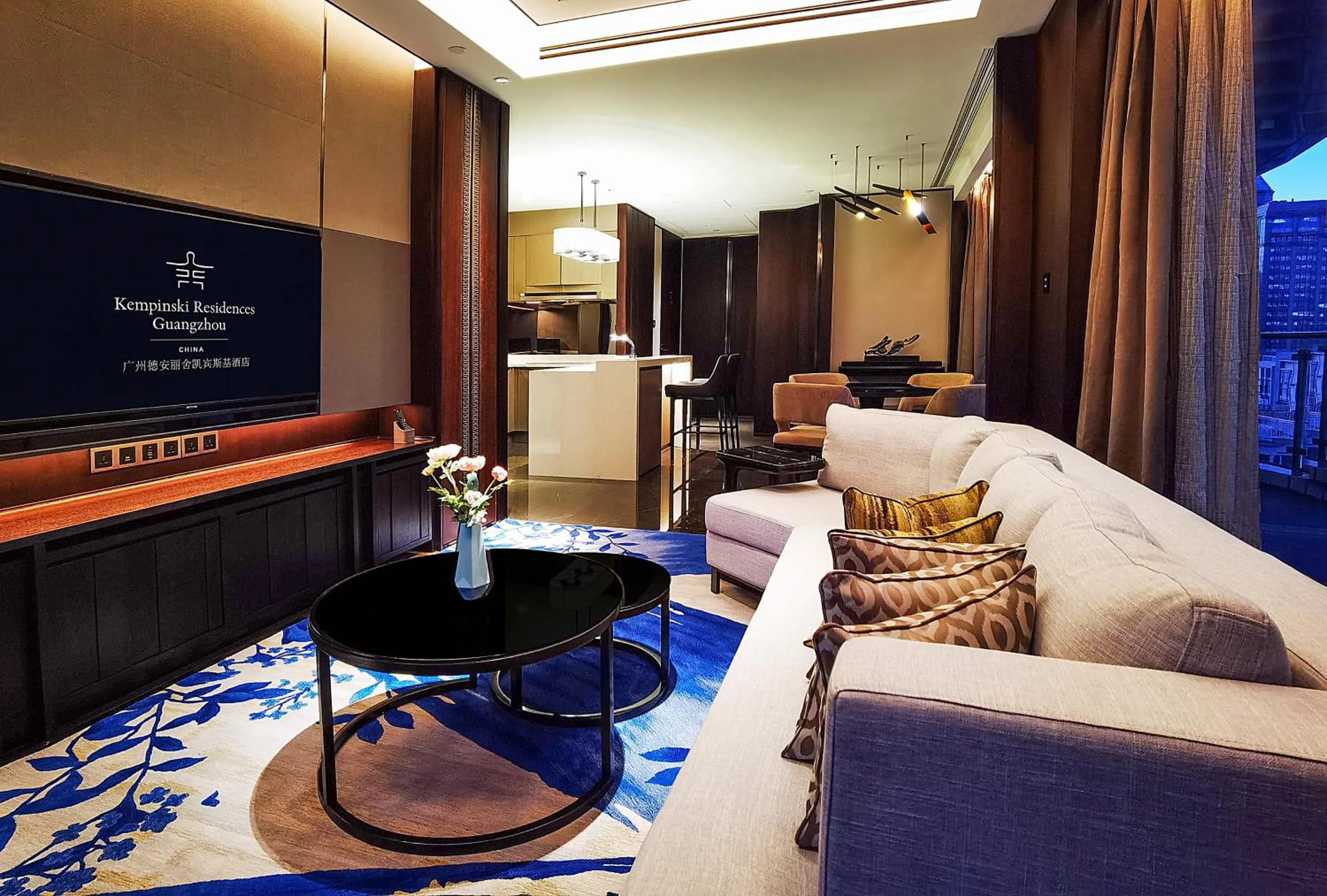 TV and multimedia in Kempinski Residences Guangzhou