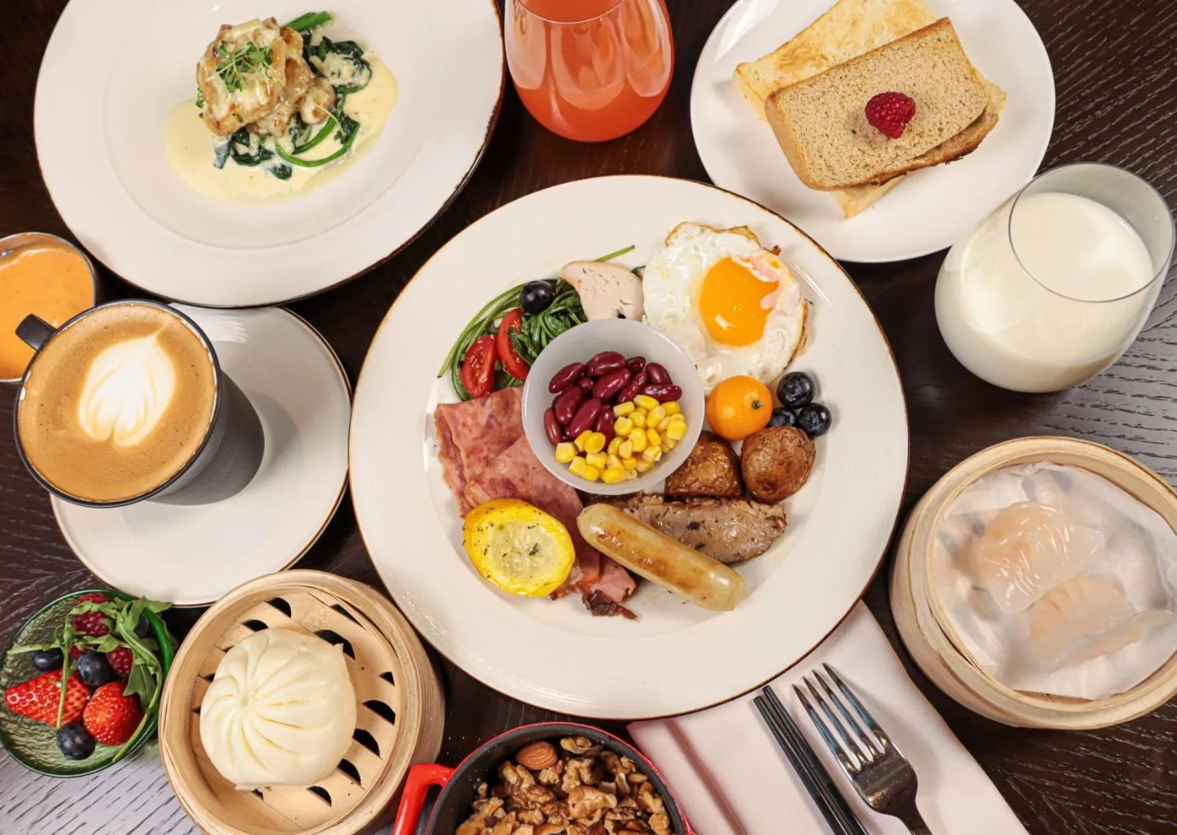 Breakfast in Kempinski Residences Guangzhou