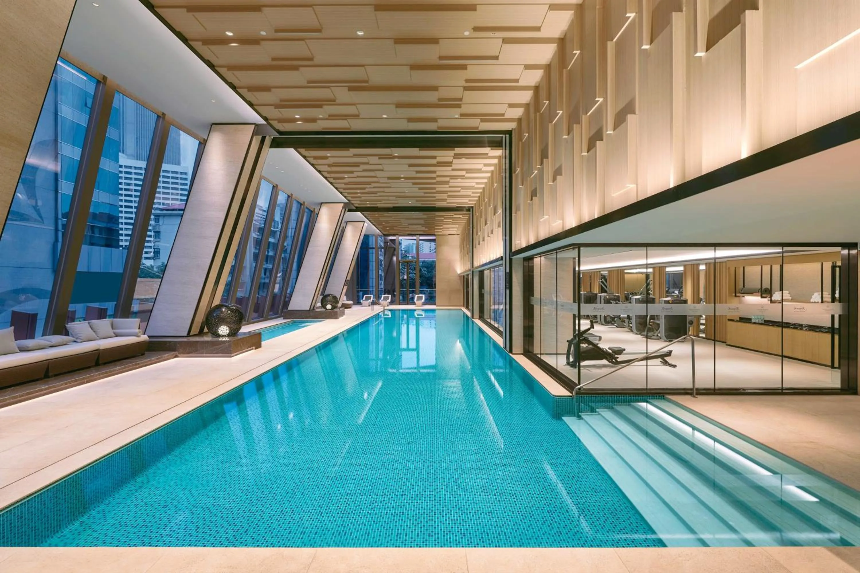 Fitness centre/facilities in Kempinski Residences Guangzhou