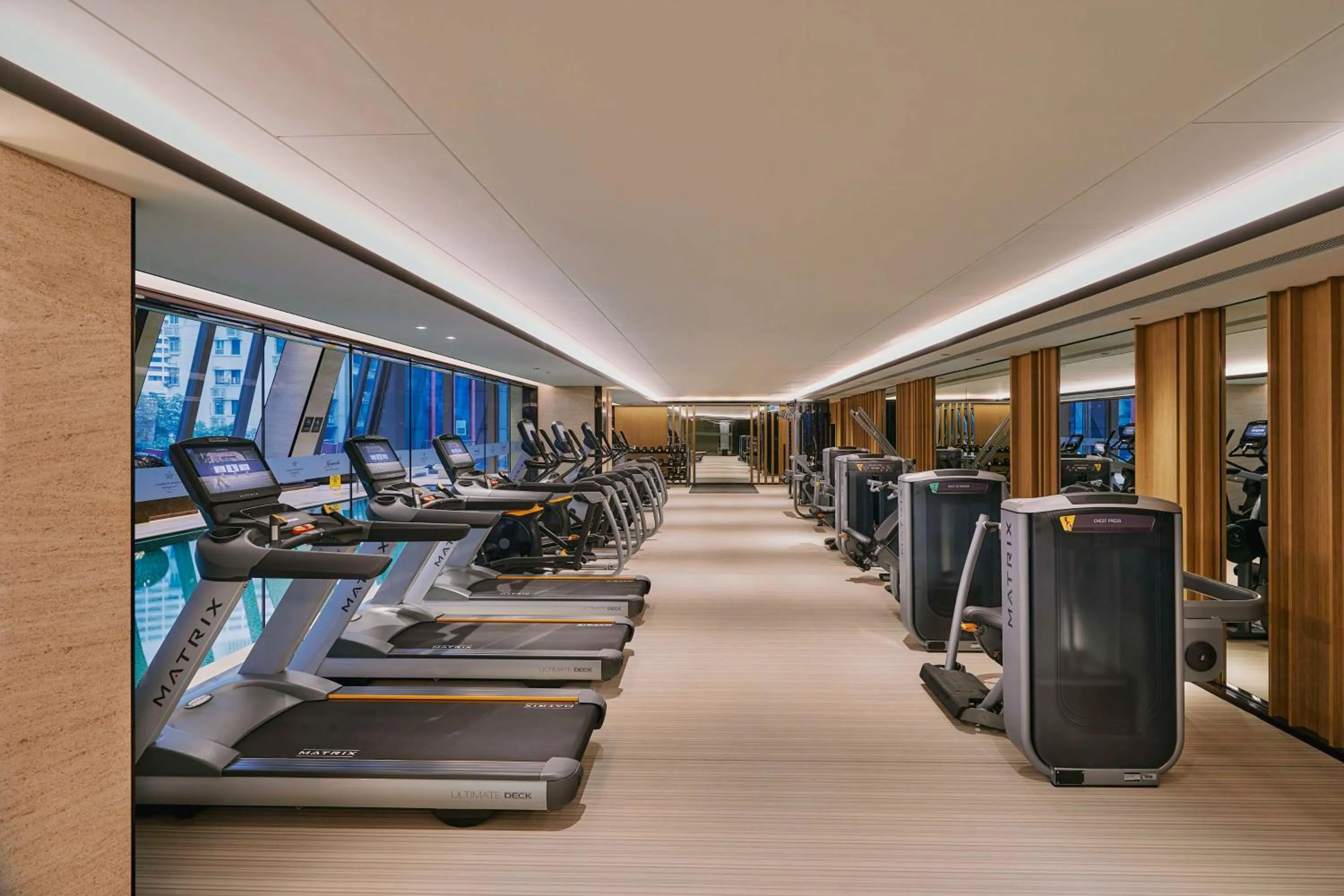 Fitness centre/facilities in Kempinski Residences Guangzhou