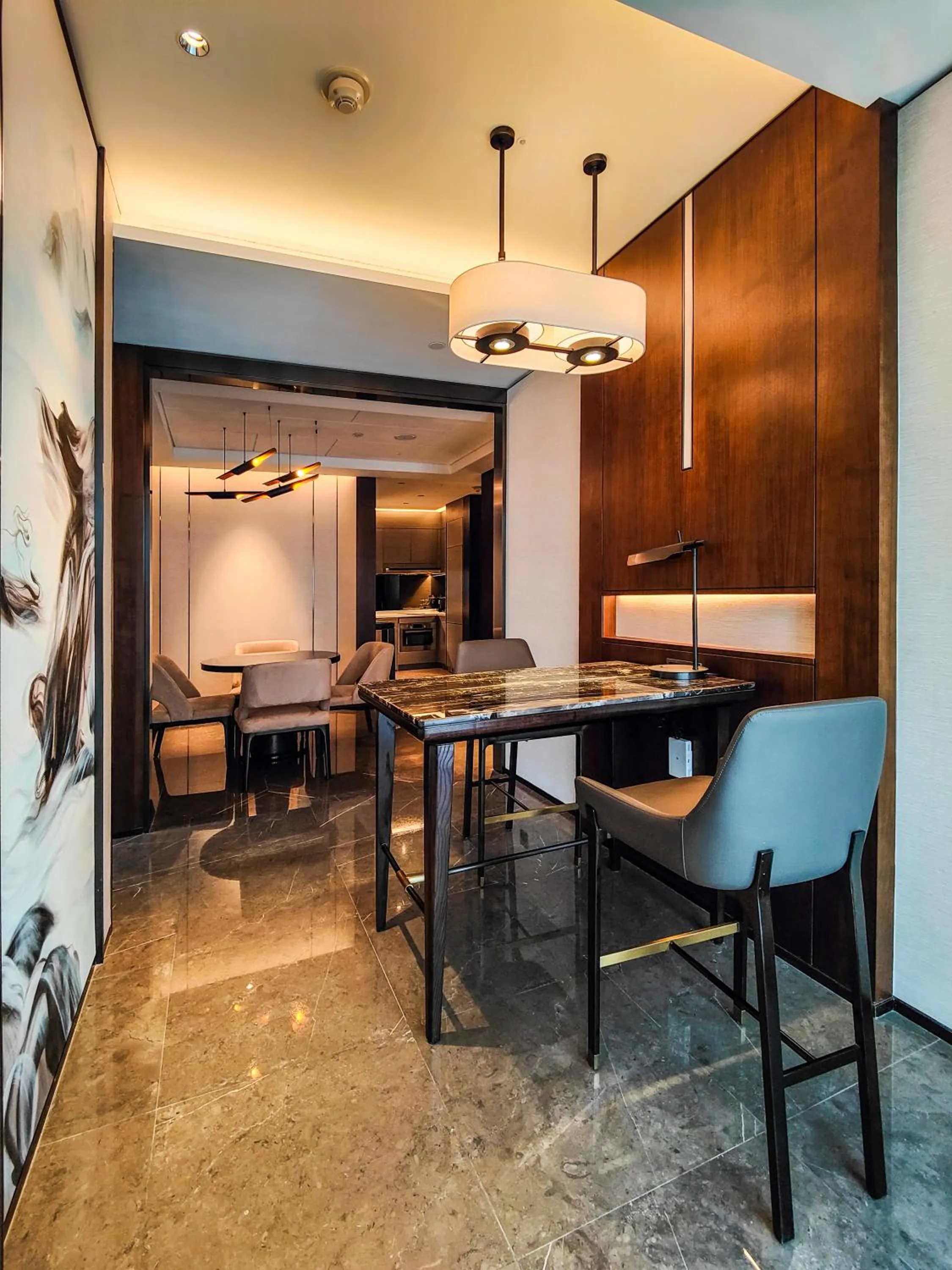 Seating area in Kempinski Residences Guangzhou