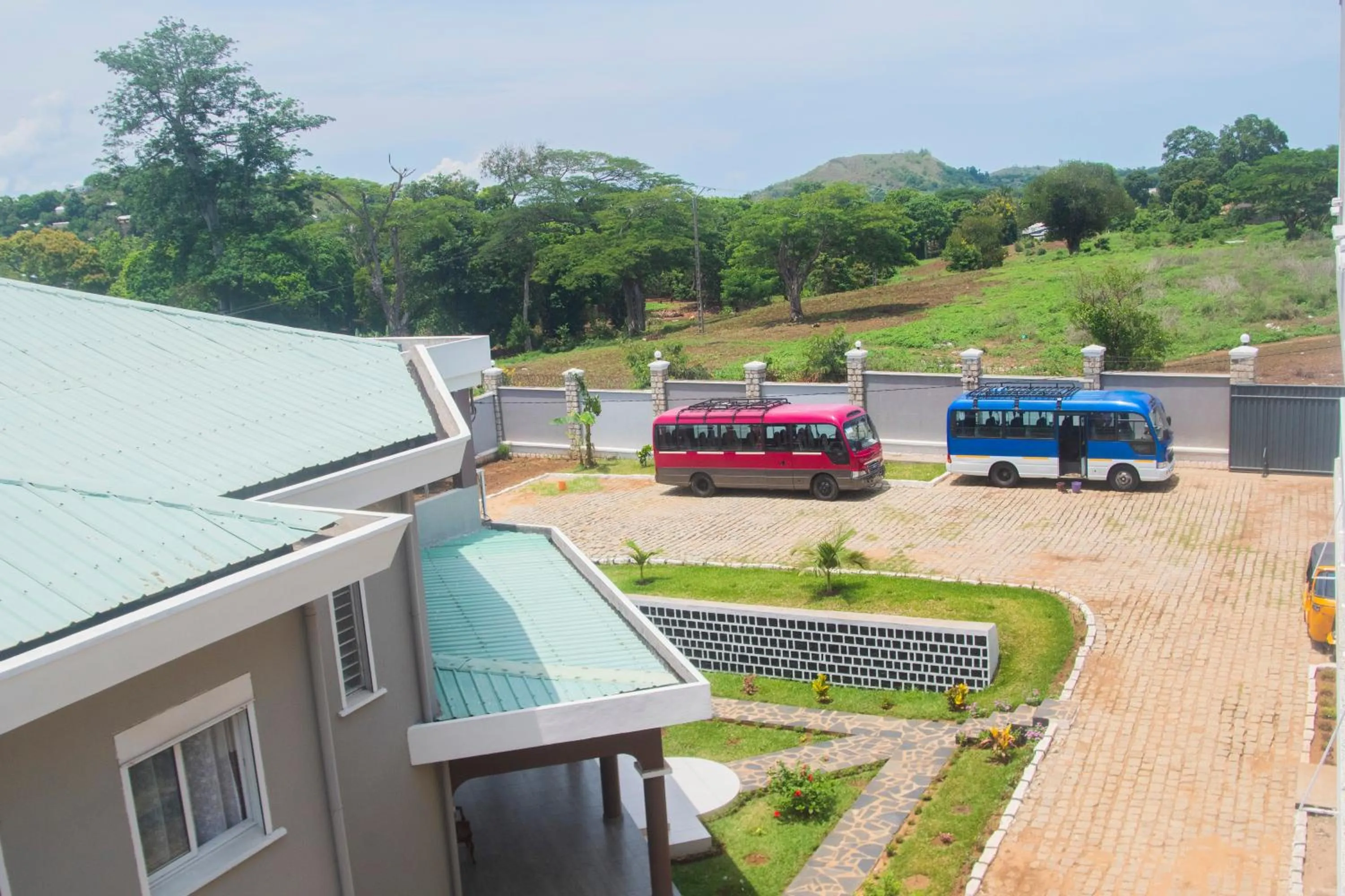 Garden view in Cambria Hotel