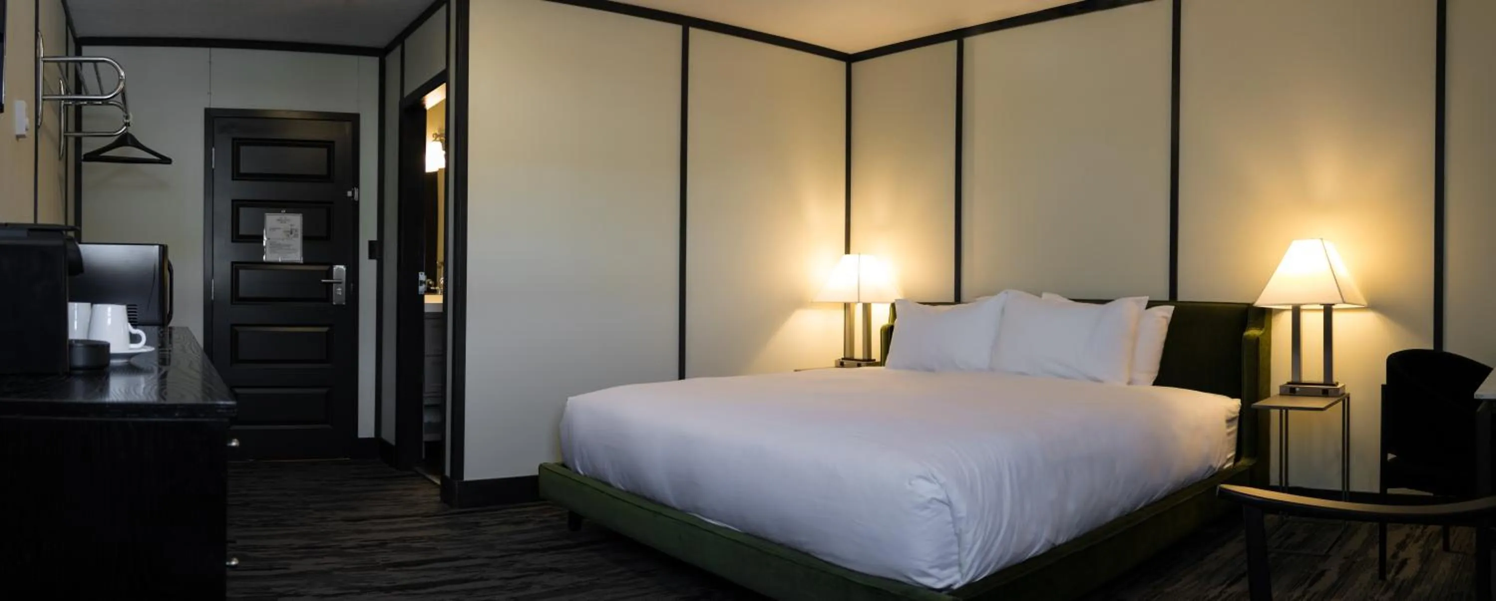 Bed in Midnight Sun, a Coast Hotel