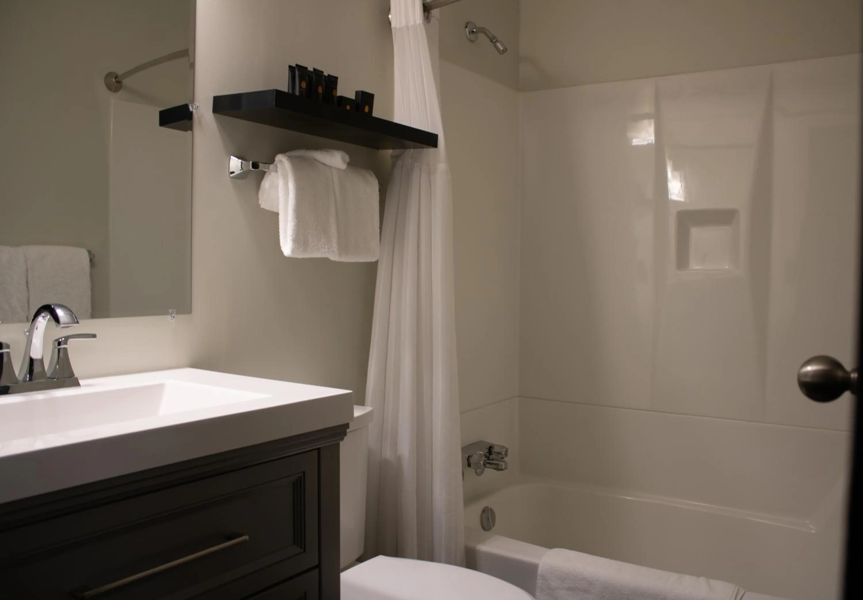 Shower in Midnight Sun, a Coast Hotel