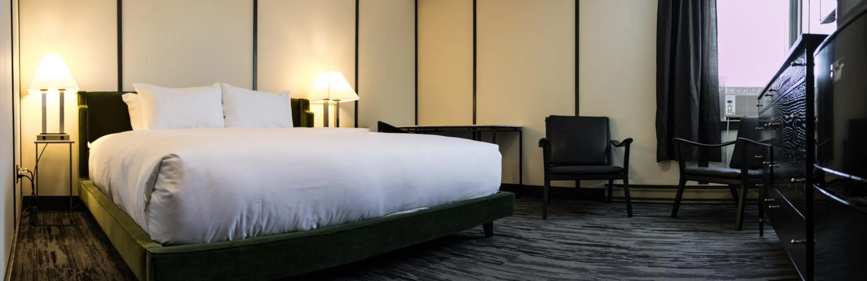 Bed in Midnight Sun, a Coast Hotel