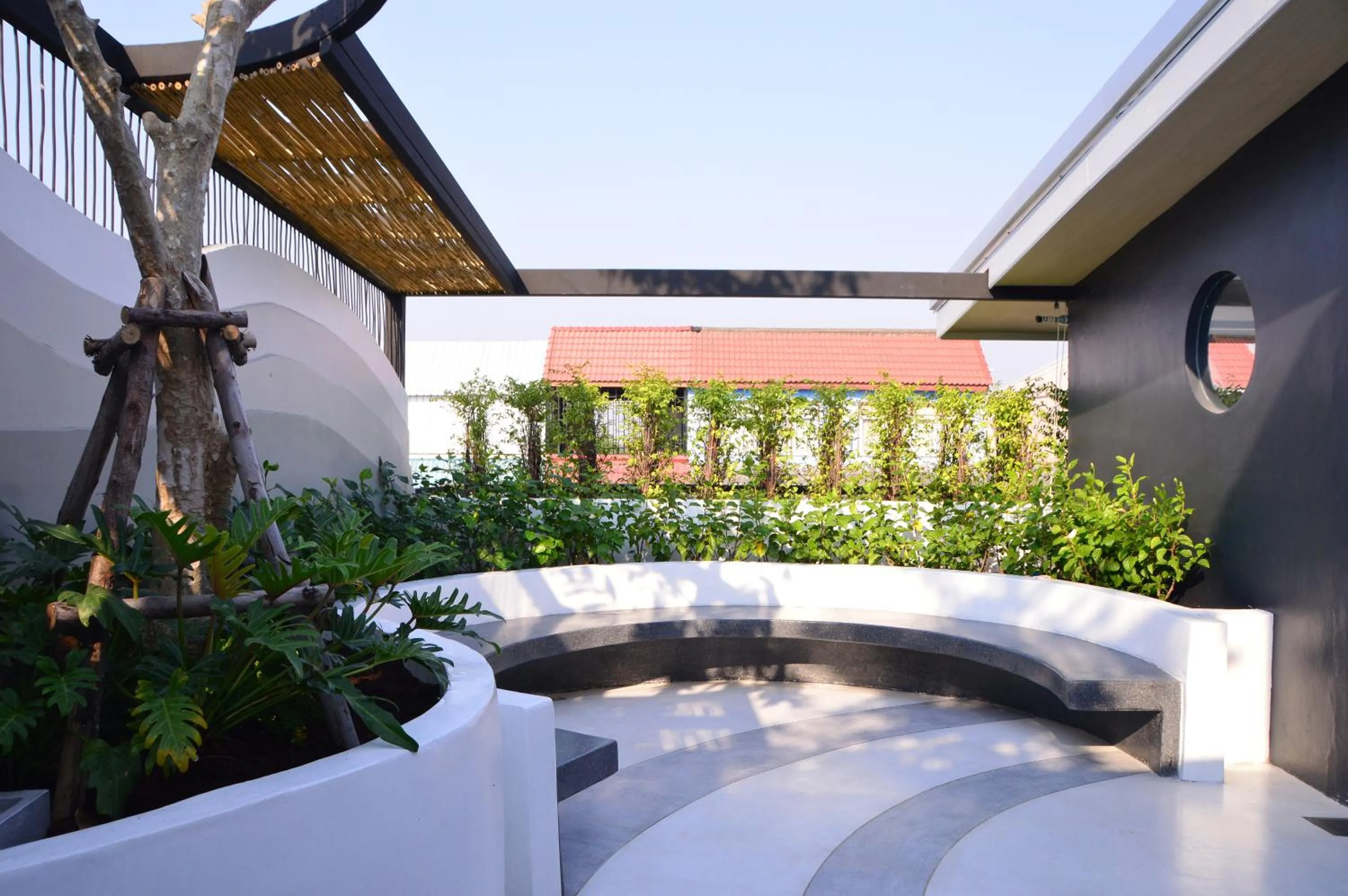 Garden in Pannana Cha-am