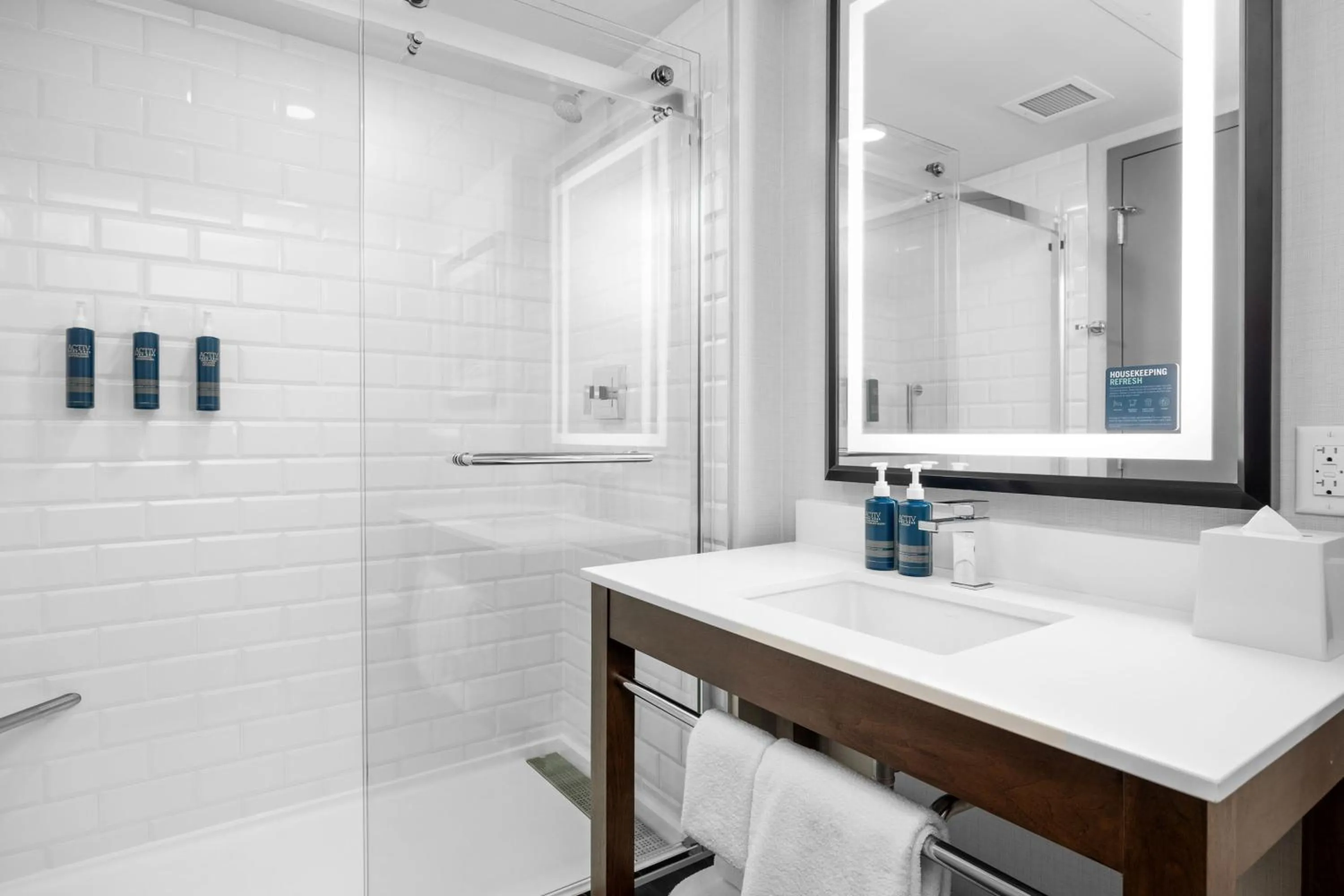 Bathroom in Four Points by Sheraton Kelowna Airport