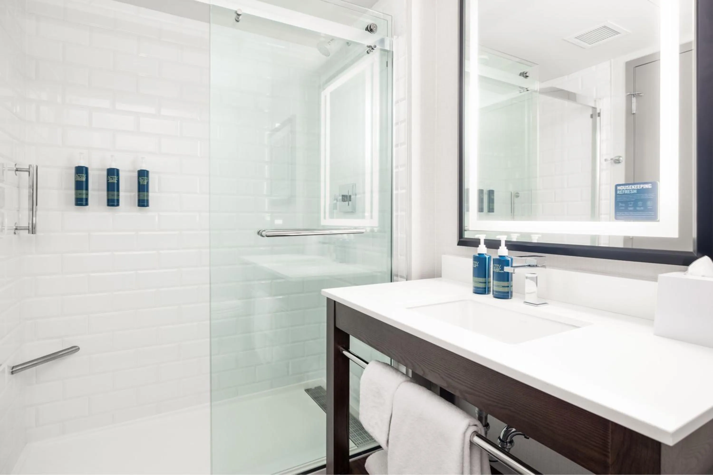 Bathroom in Four Points by Sheraton Kelowna Airport