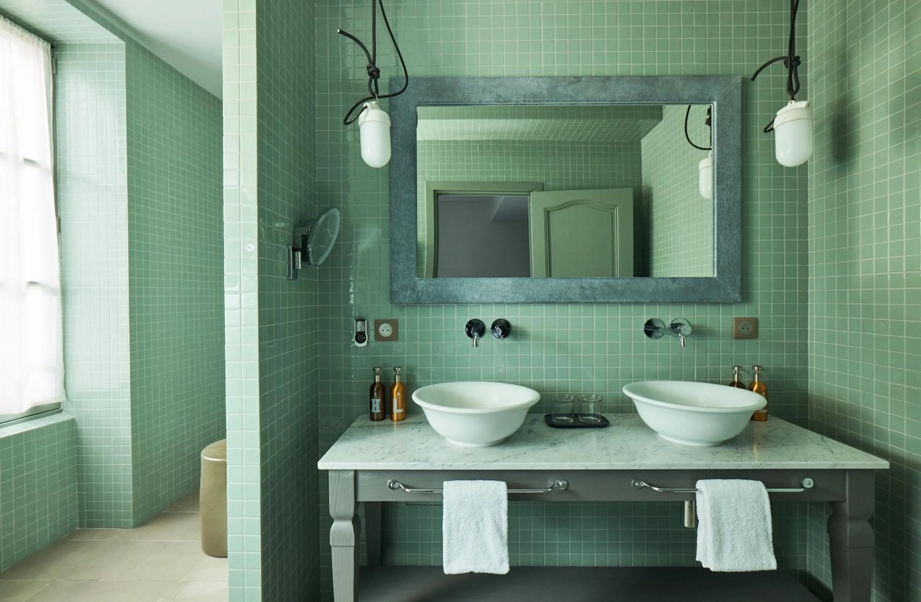 Bathroom in COMO Le Montrachet