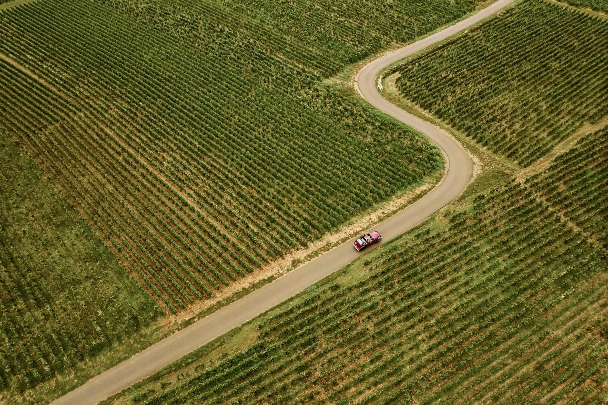 Bird's eye view in COMO Le Montrachet