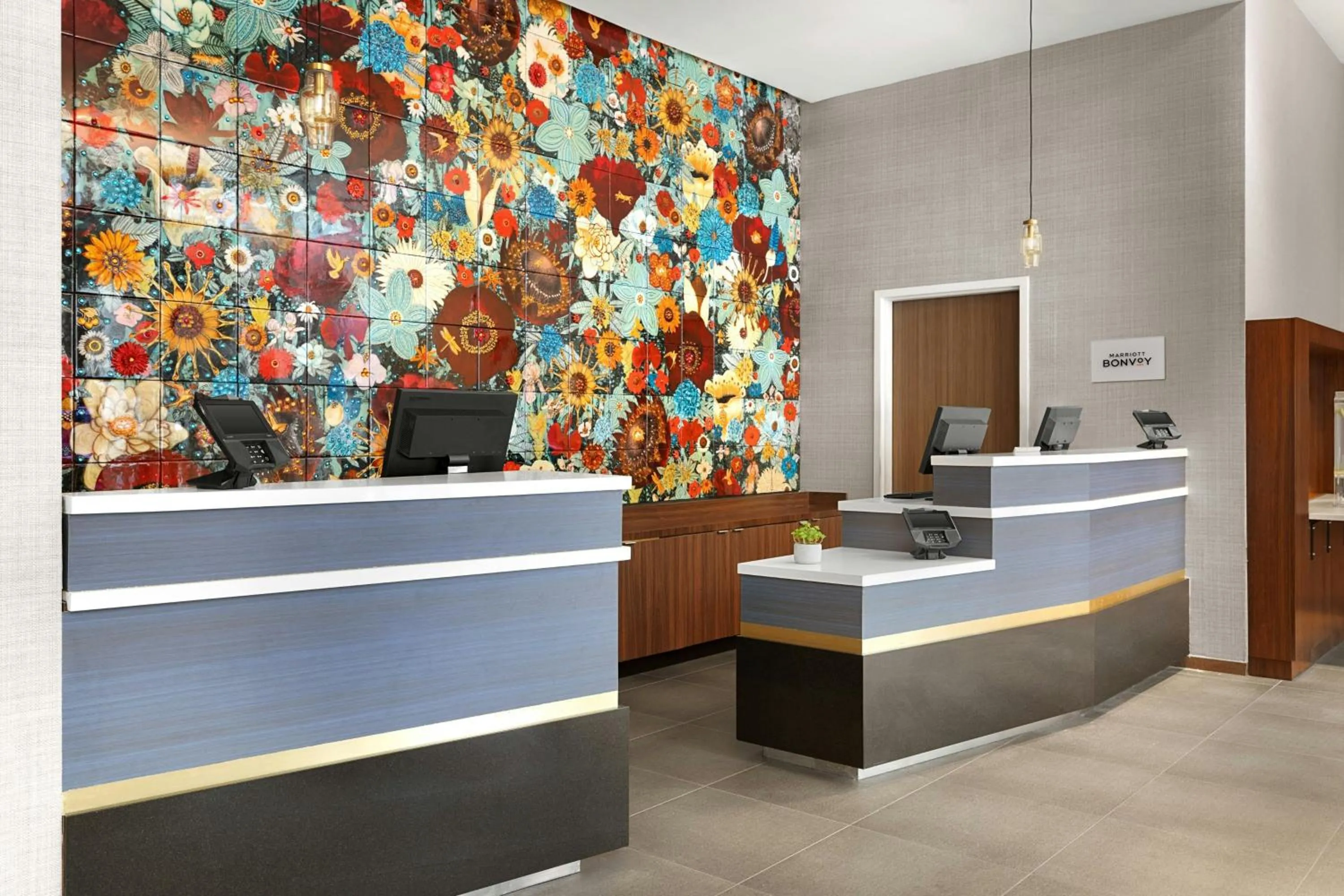 Lobby or reception in Courtyard by Marriott New York Manhattan/Chelsea