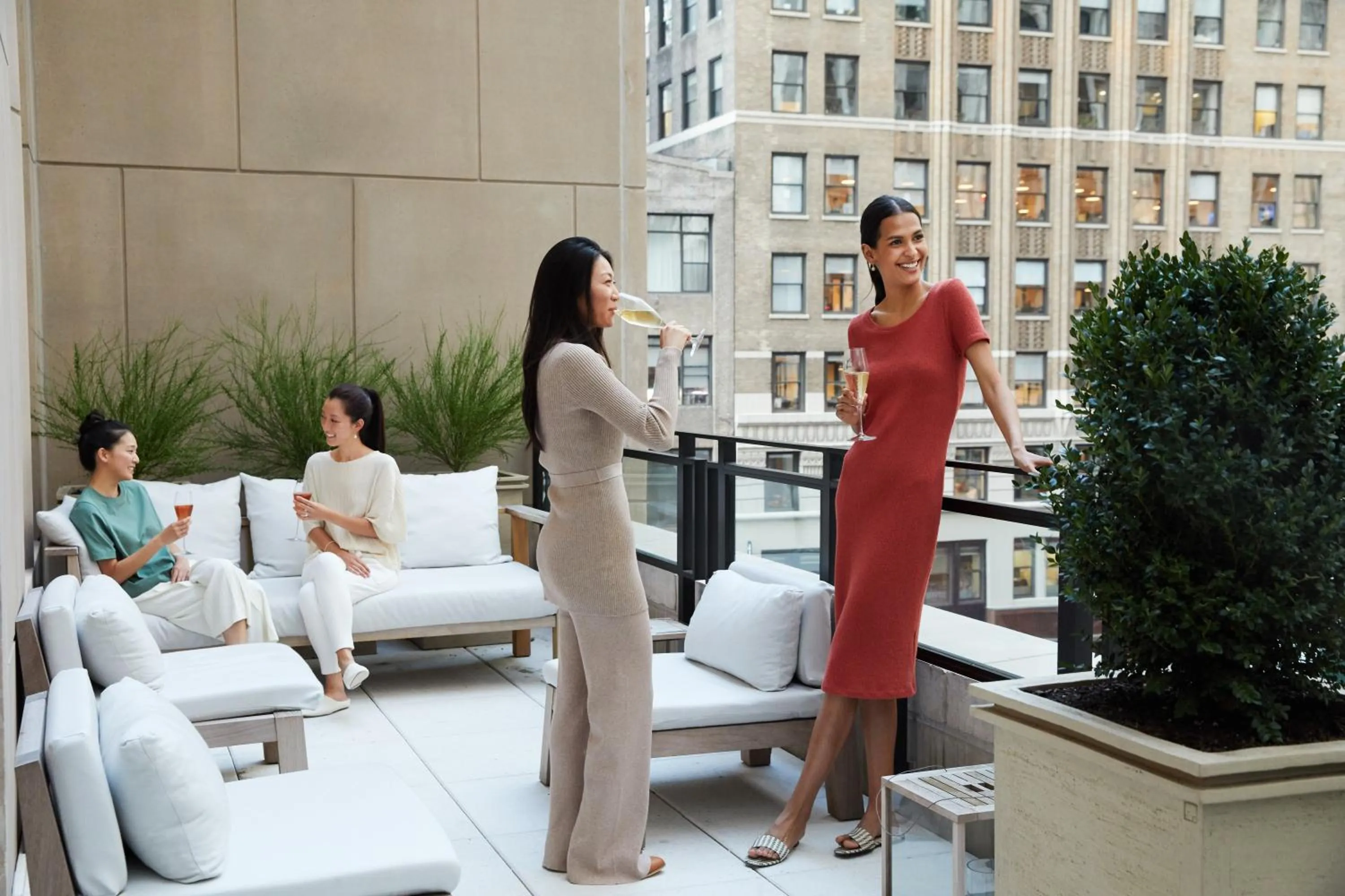 Balcony/Terrace in Four Seasons Hotel New York Downtown