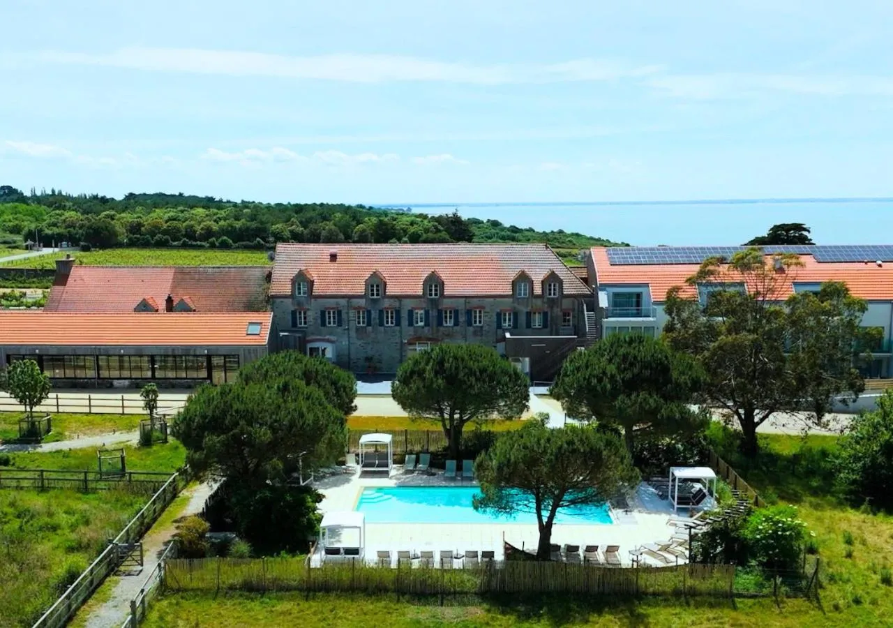 View (from property/room) in Eco-Domaine La Fontaine - HOTEL-SPA - 300 m Plage de la Fontaine aux Bretons
