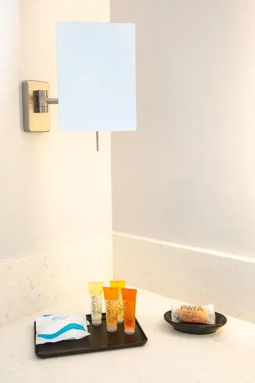 Bathroom in Palm Garden Hotel Bathroom in Palm Garden Hotel