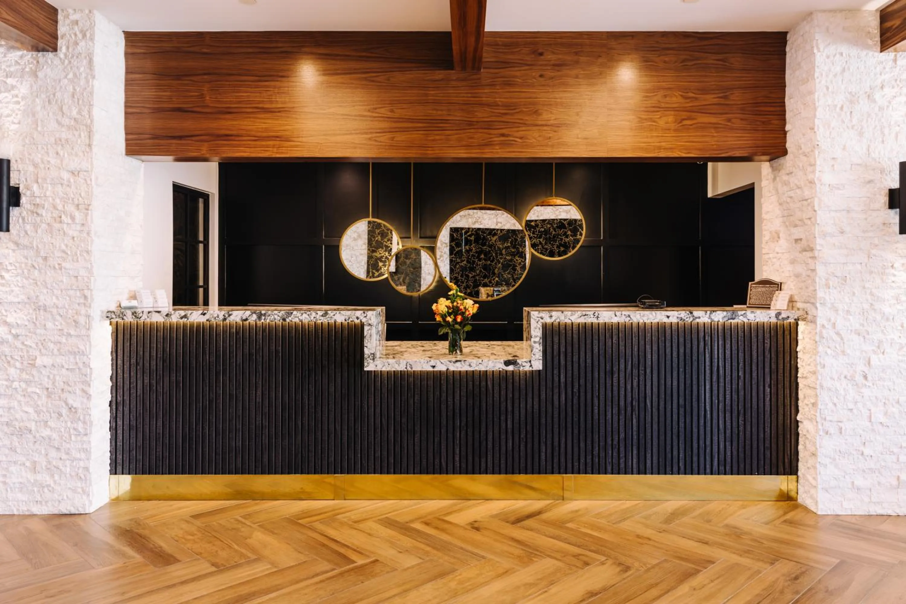 Lobby or reception in Palm Garden Hotel