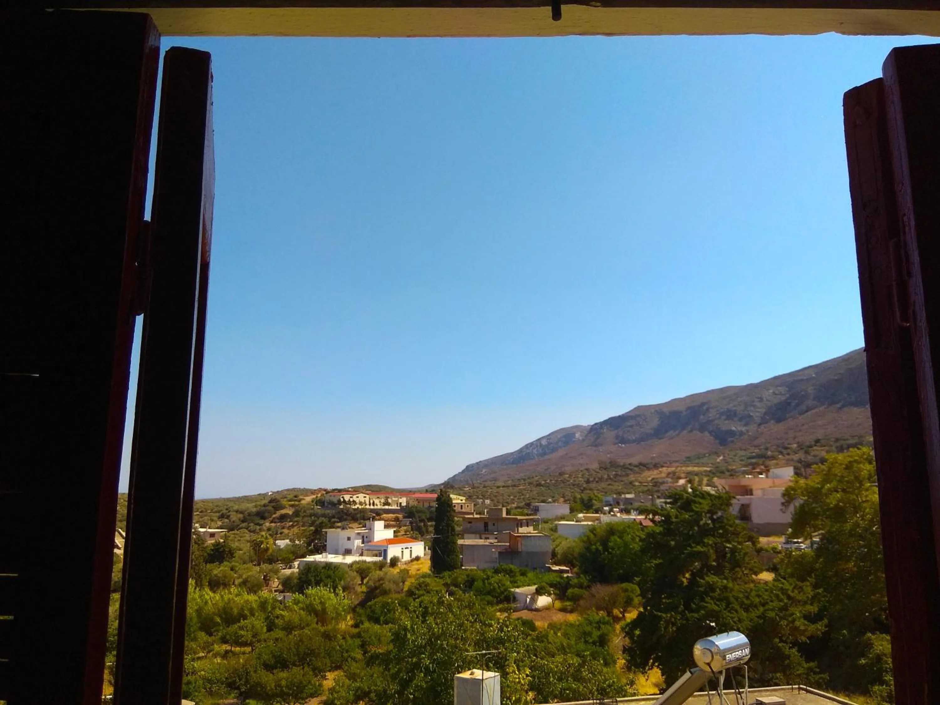 Natural landscape in Hotel zakros rooms-restaurant