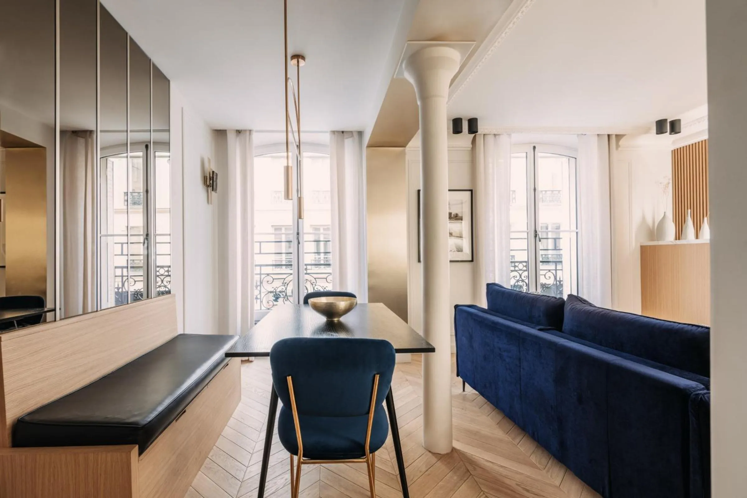 Living room in HIGHSTAY - Luxury Serviced Apartments - Louvre-Rivoli