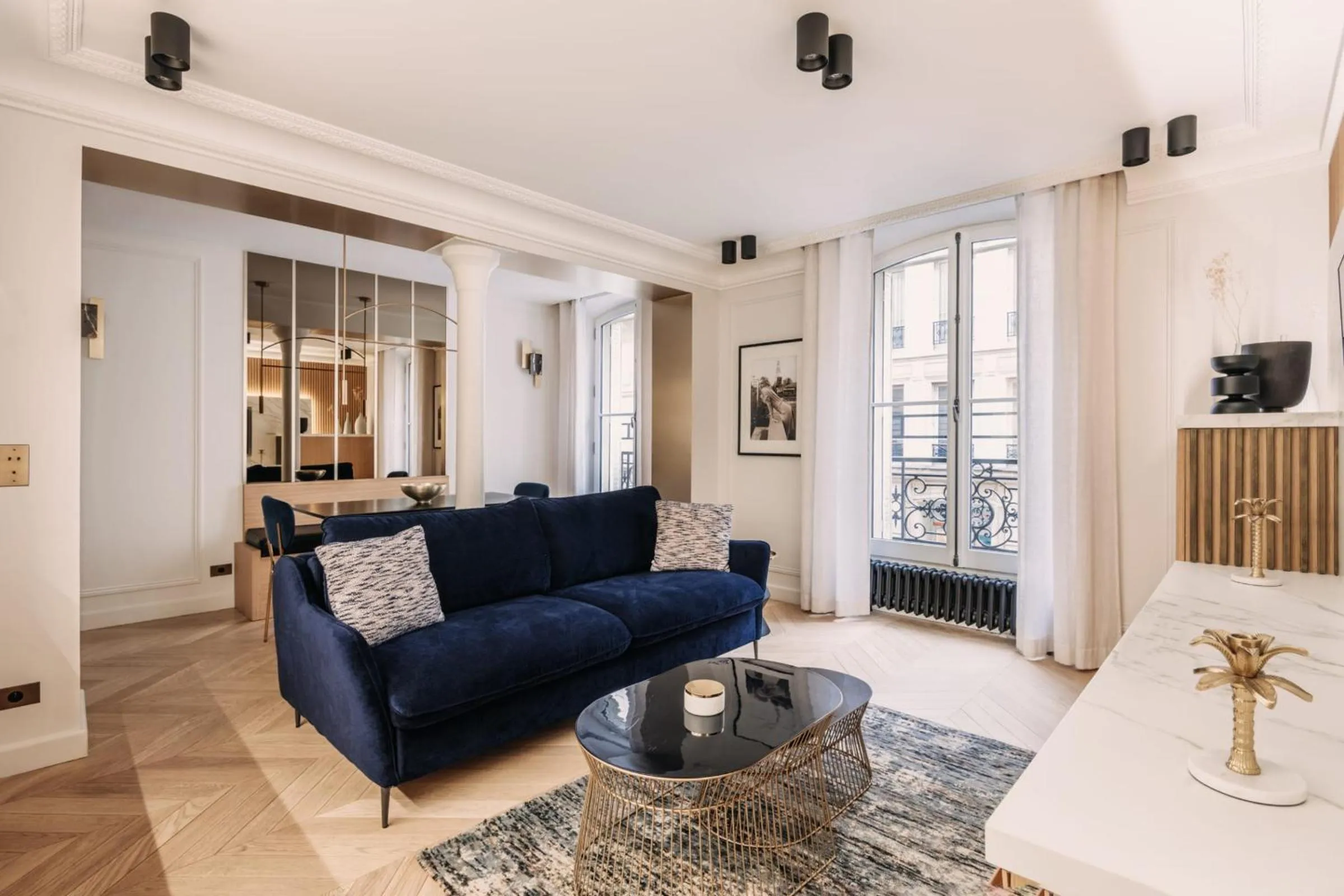 Living room in HIGHSTAY - Luxury Serviced Apartments - Louvre-Rivoli