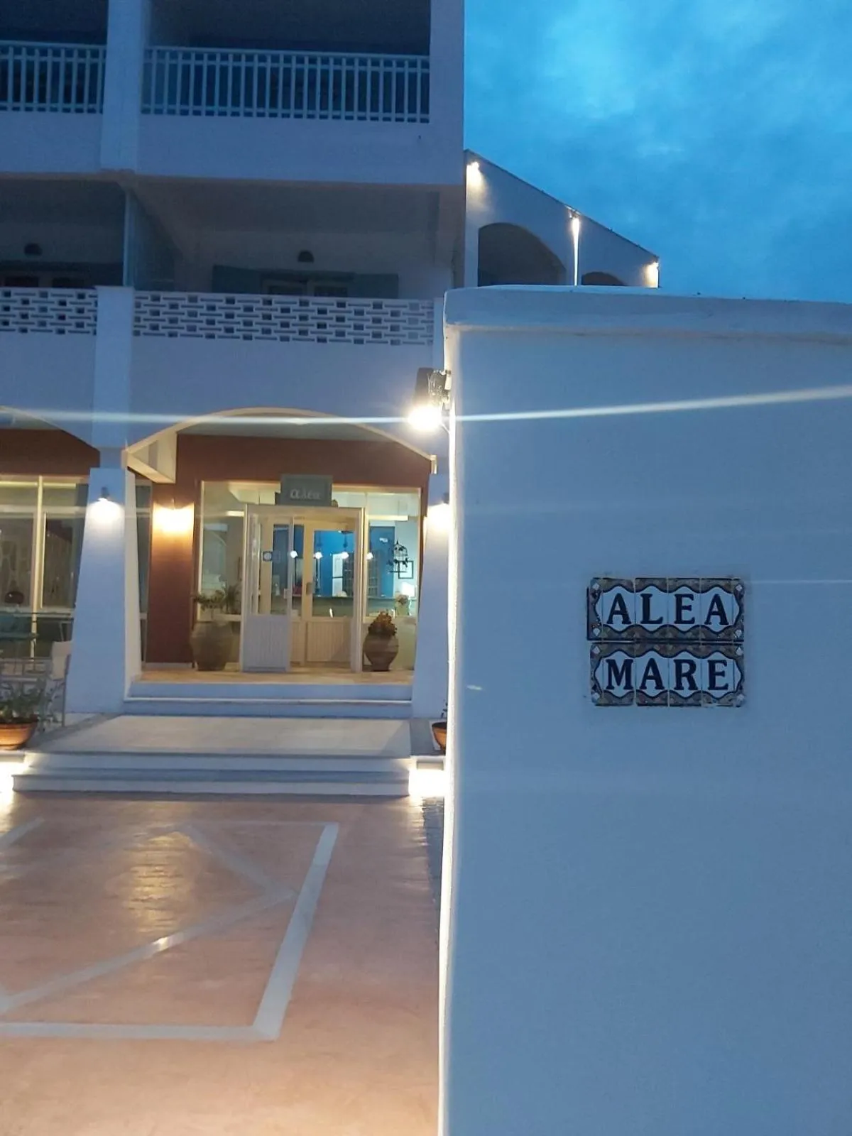 Balcony/Terrace in Alea Mare Hotel