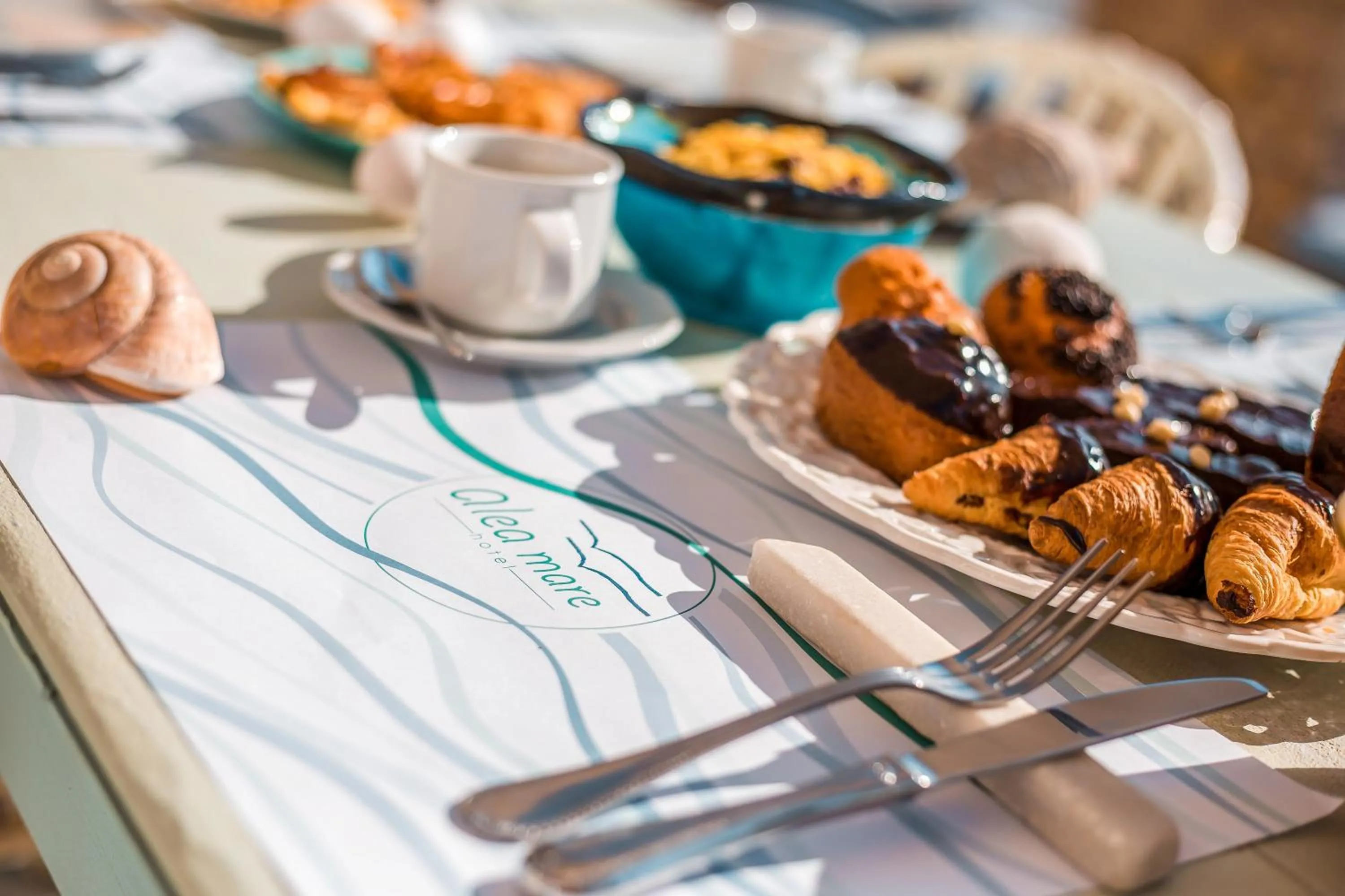 Food and drinks in Alea Mare Hotel