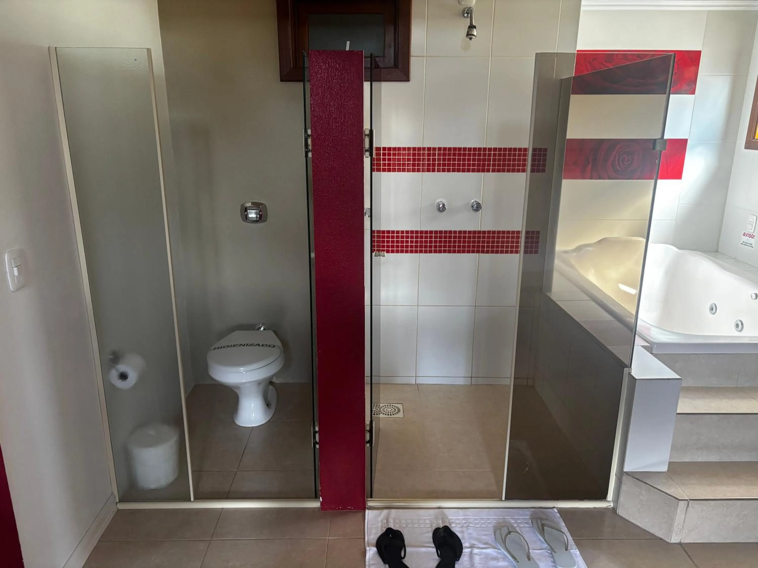 Bathroom in Motel Tentação (Adult Only)